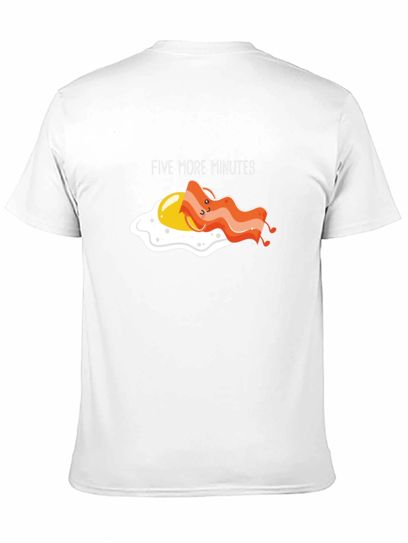 Funny Five More Minutes Breakfast T-Shirt