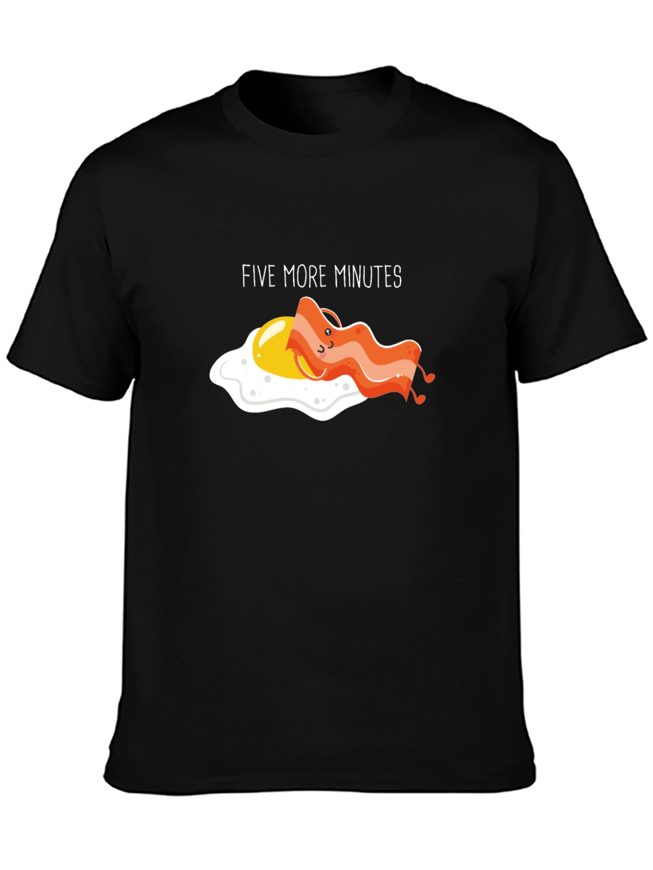 Funny Five More Minutes Breakfast T-Shirt