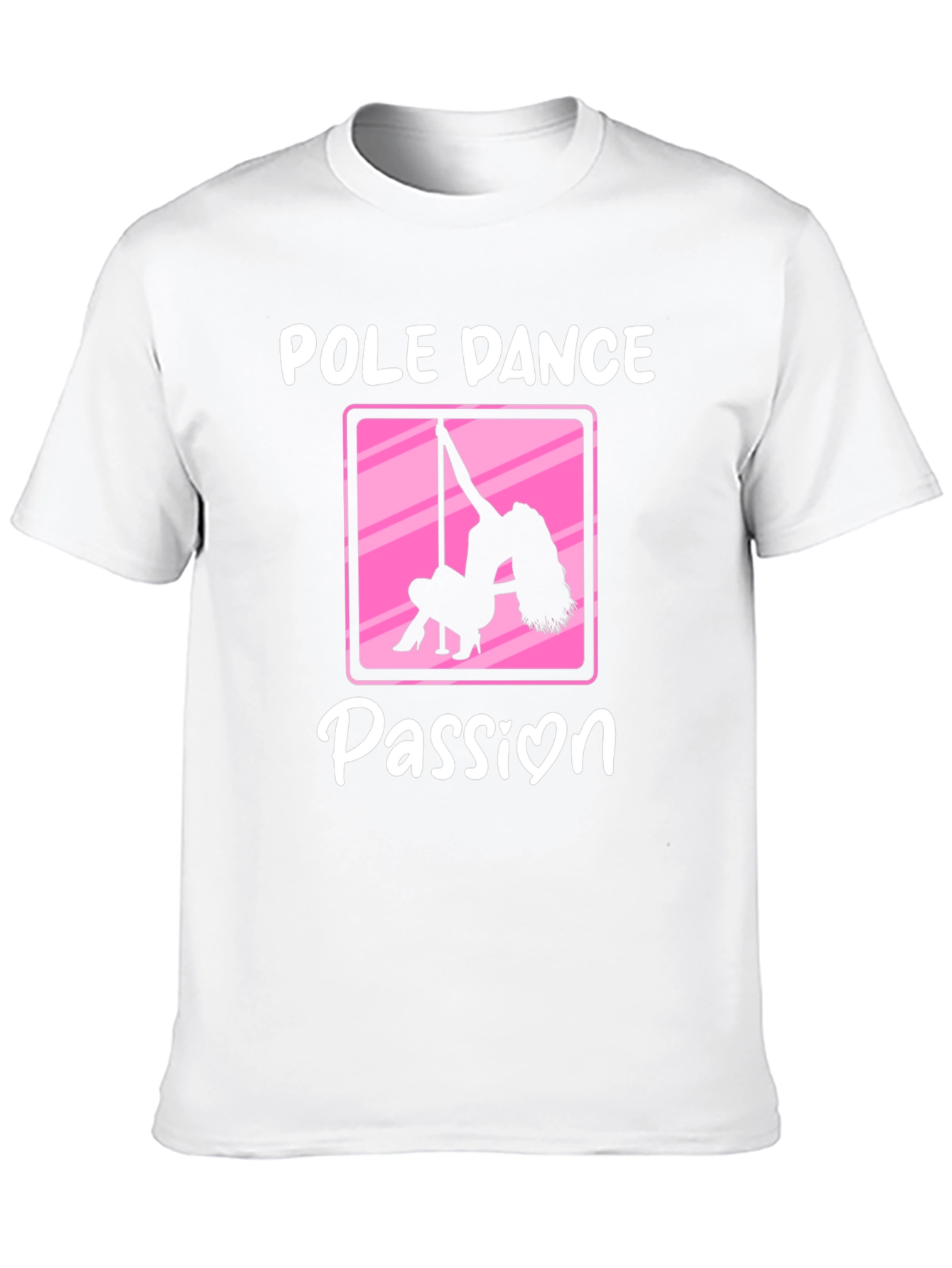 Pole Dance Passion Black T-Shirt