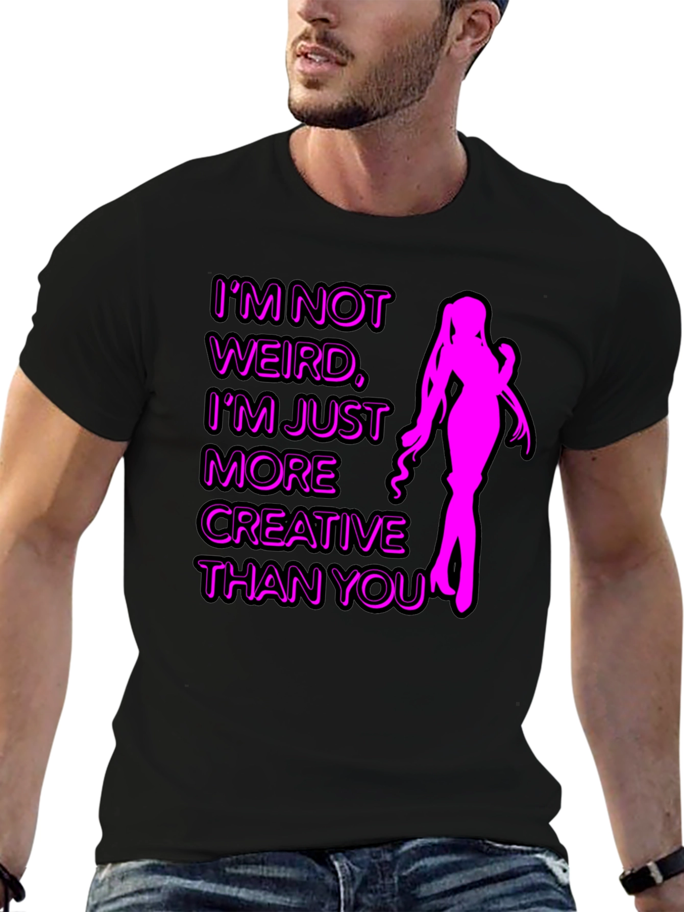 Im Not Weird T-Shirt - Creative Anime Design