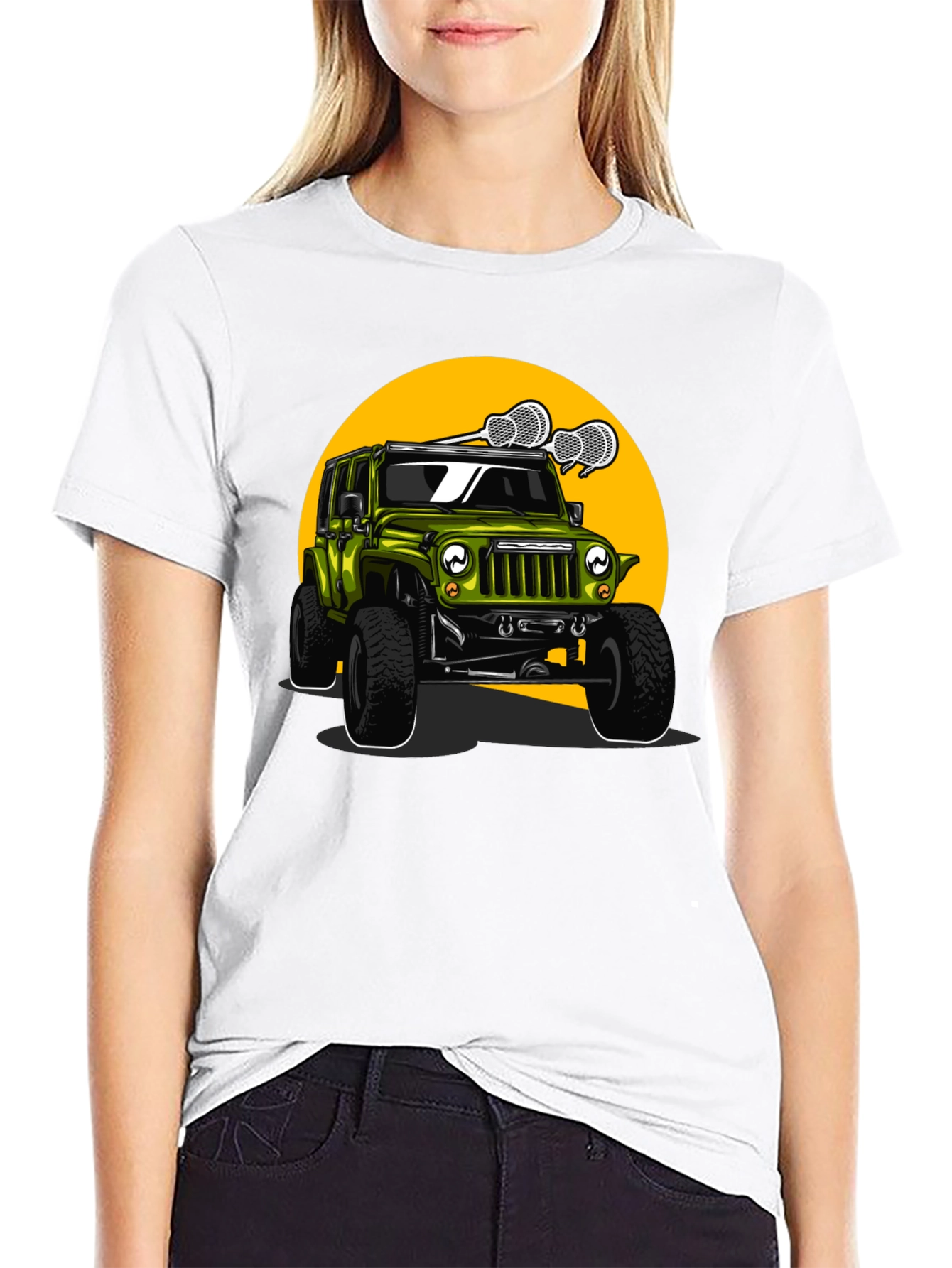 Off-Road Adventure Tee - Jeep & Lacrosse Design
