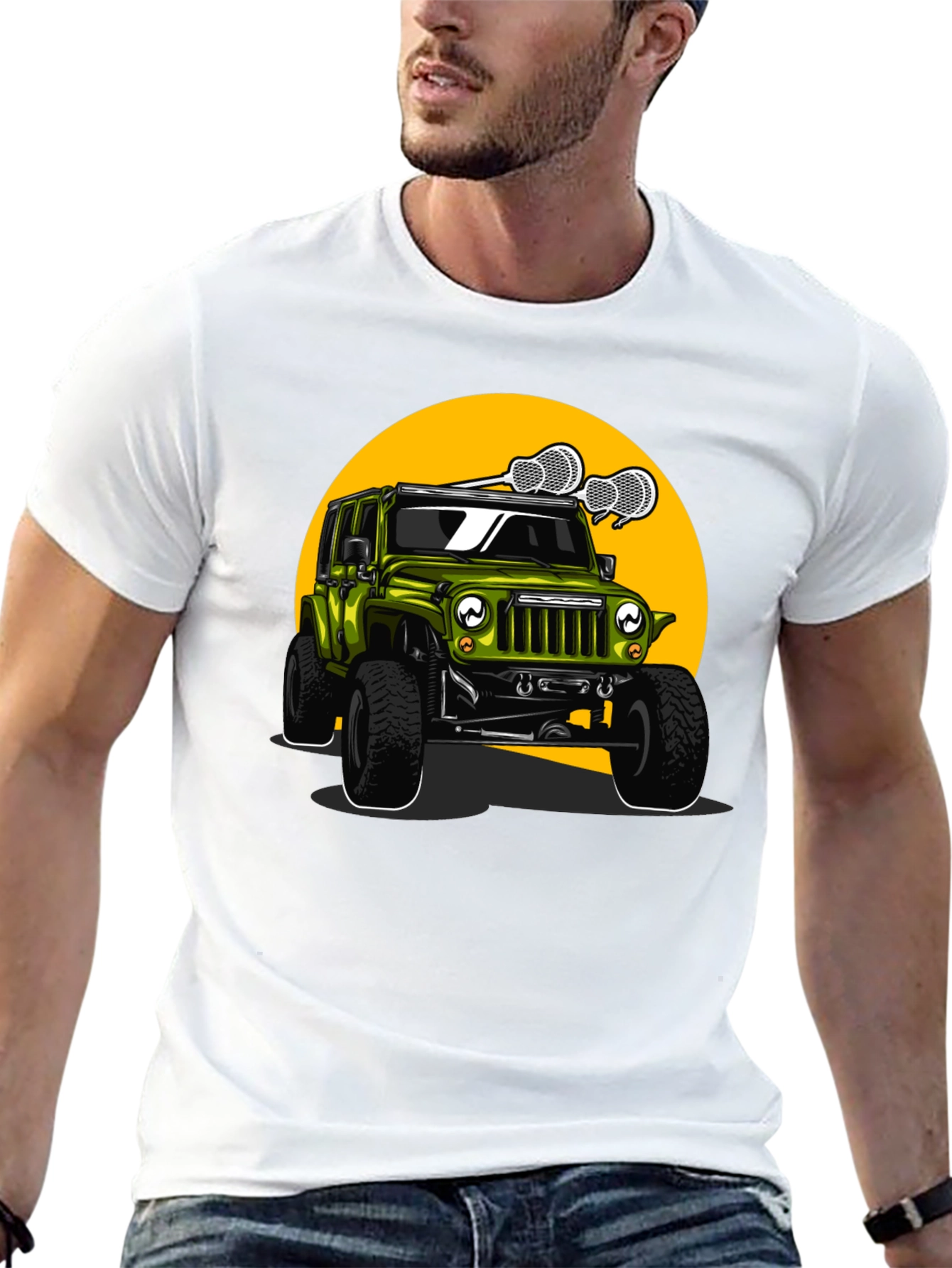 Off-Road Adventure Tee - Jeep & Lacrosse Design