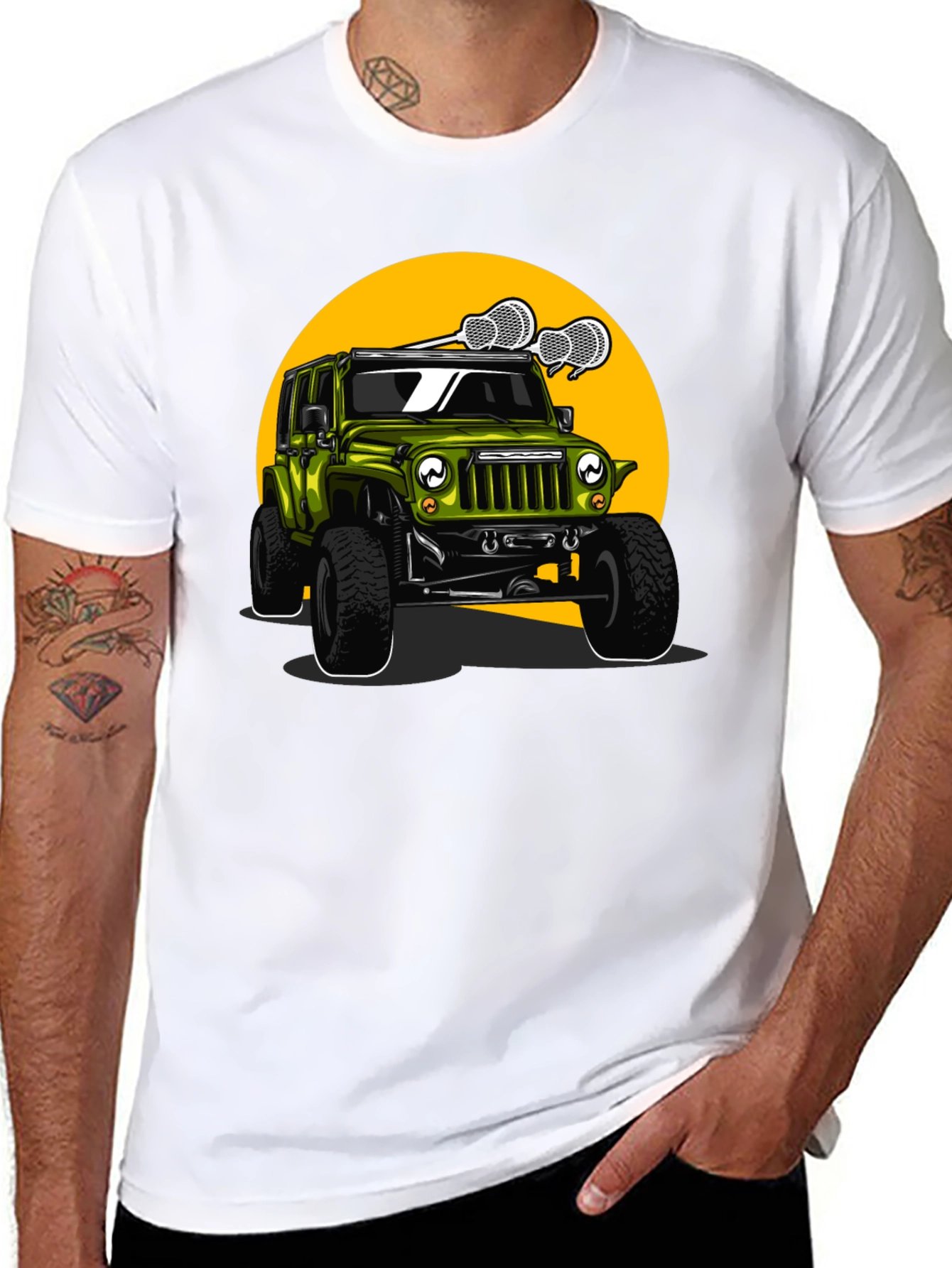 Off-Road Adventure Tee - Jeep & Lacrosse Design