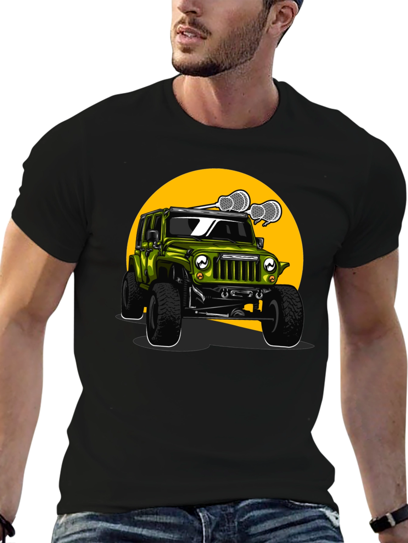 Off-Road Adventure Tee - Jeep & Lacrosse Design
