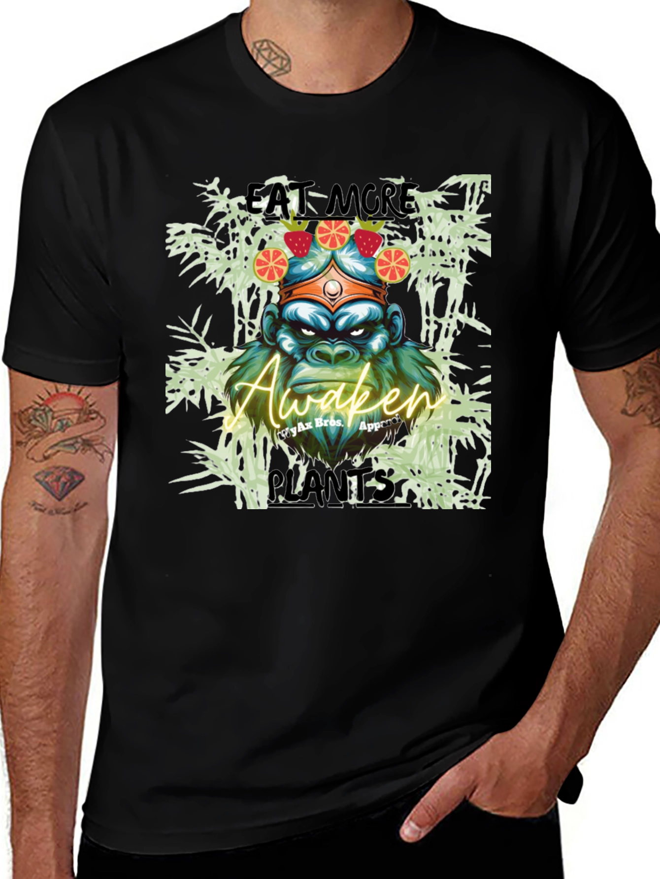 Eat More Plants Graphic T-Shirt