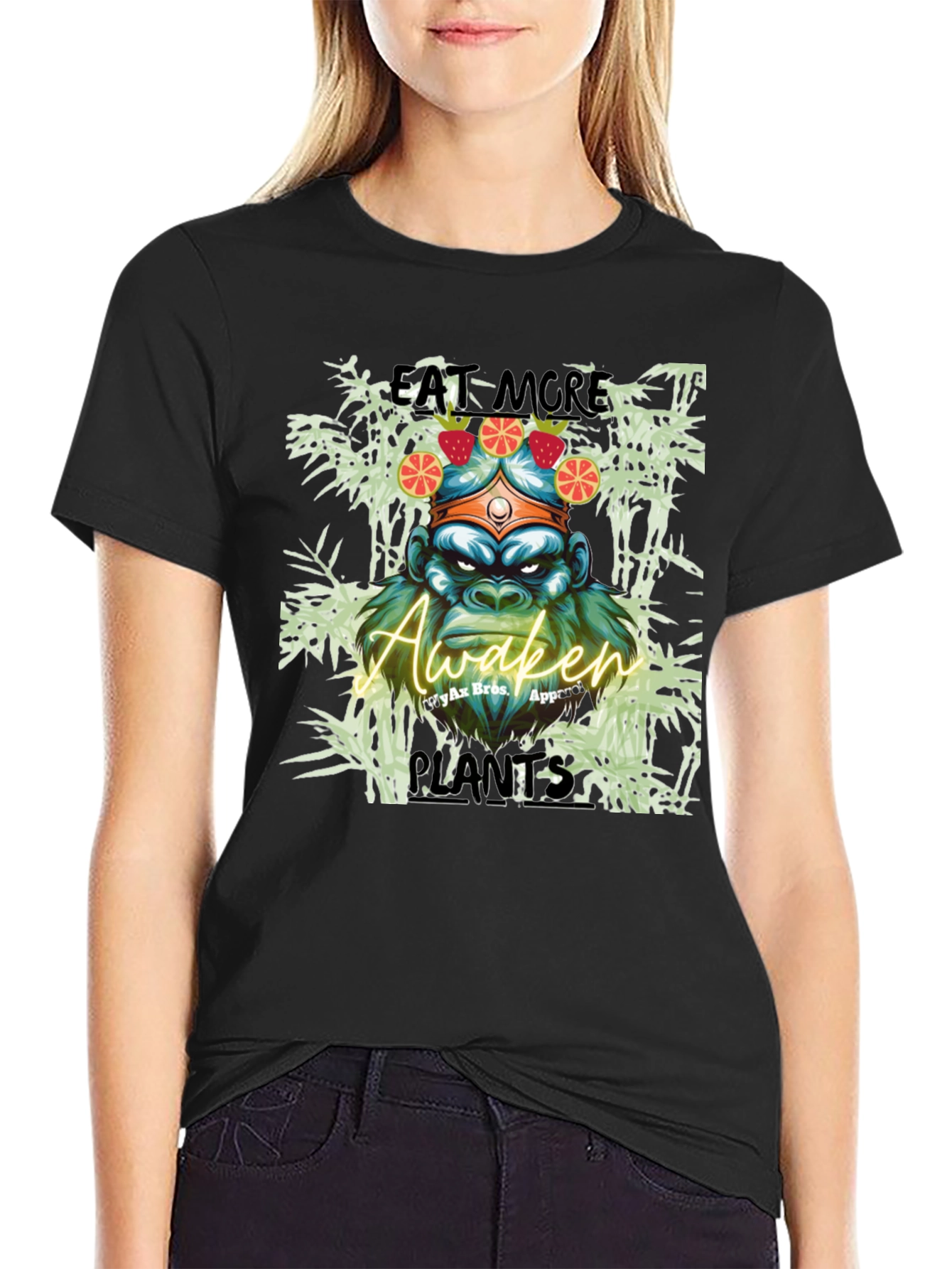 Eat More Plants Graphic T-Shirt