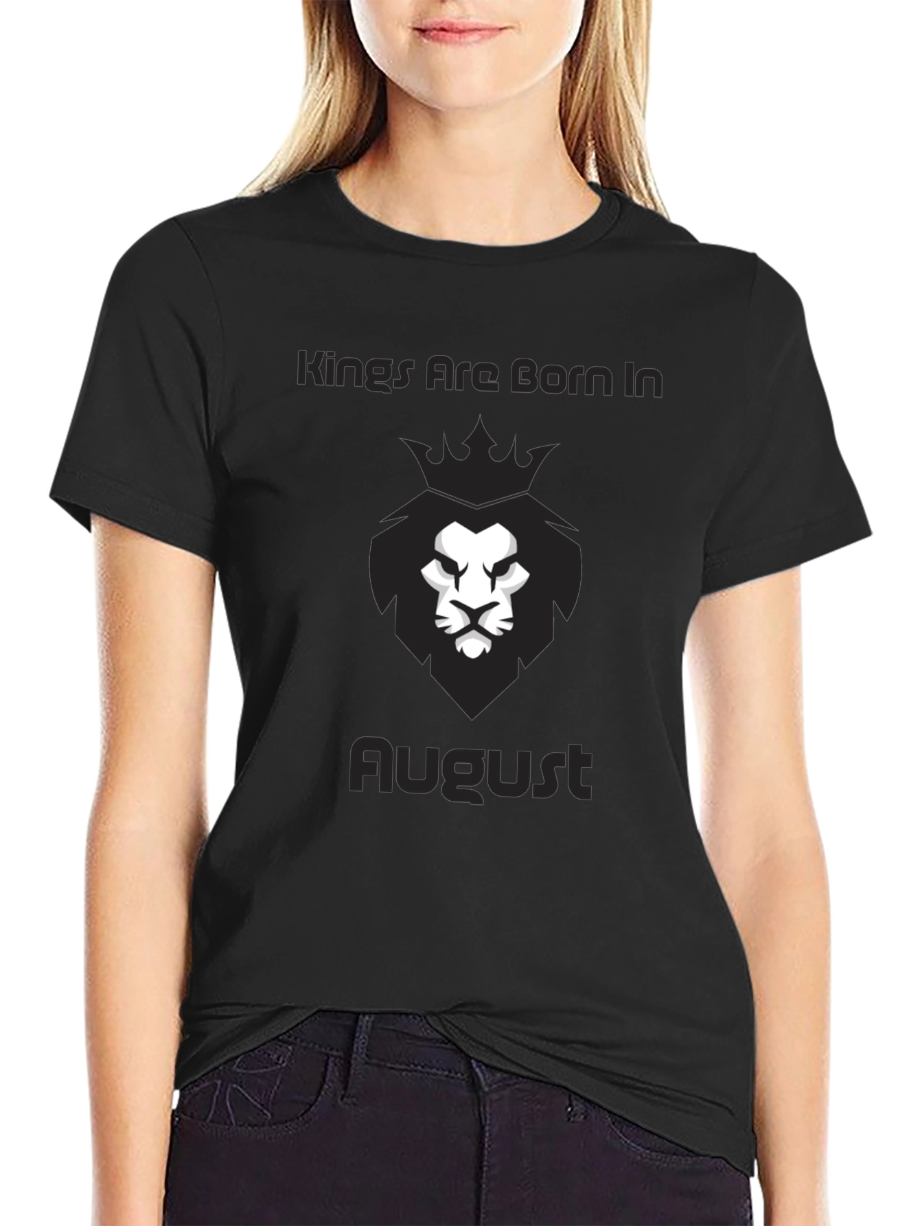 Kings Are Born In August T-Shirt