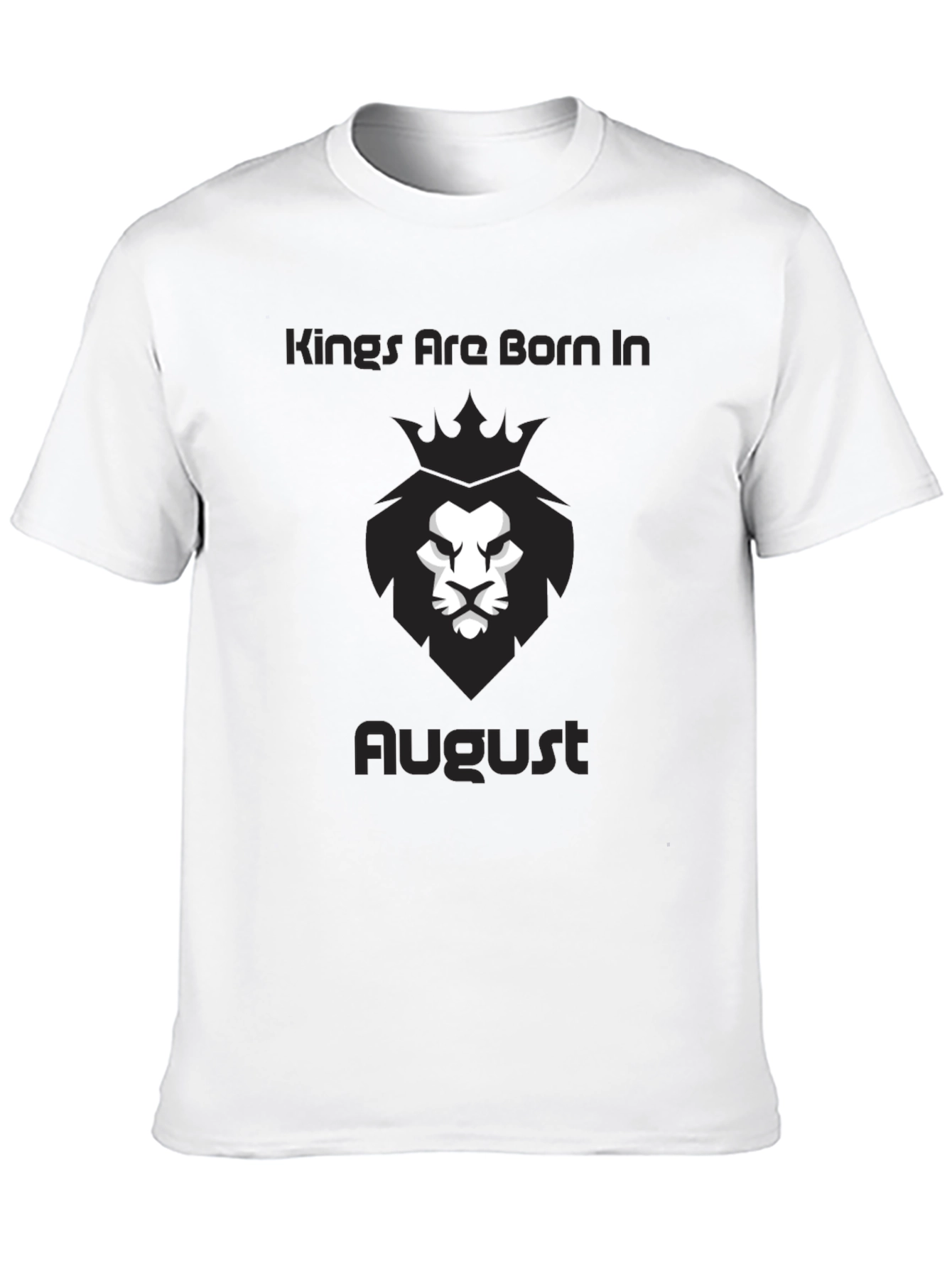 Kings Are Born In August T-Shirt