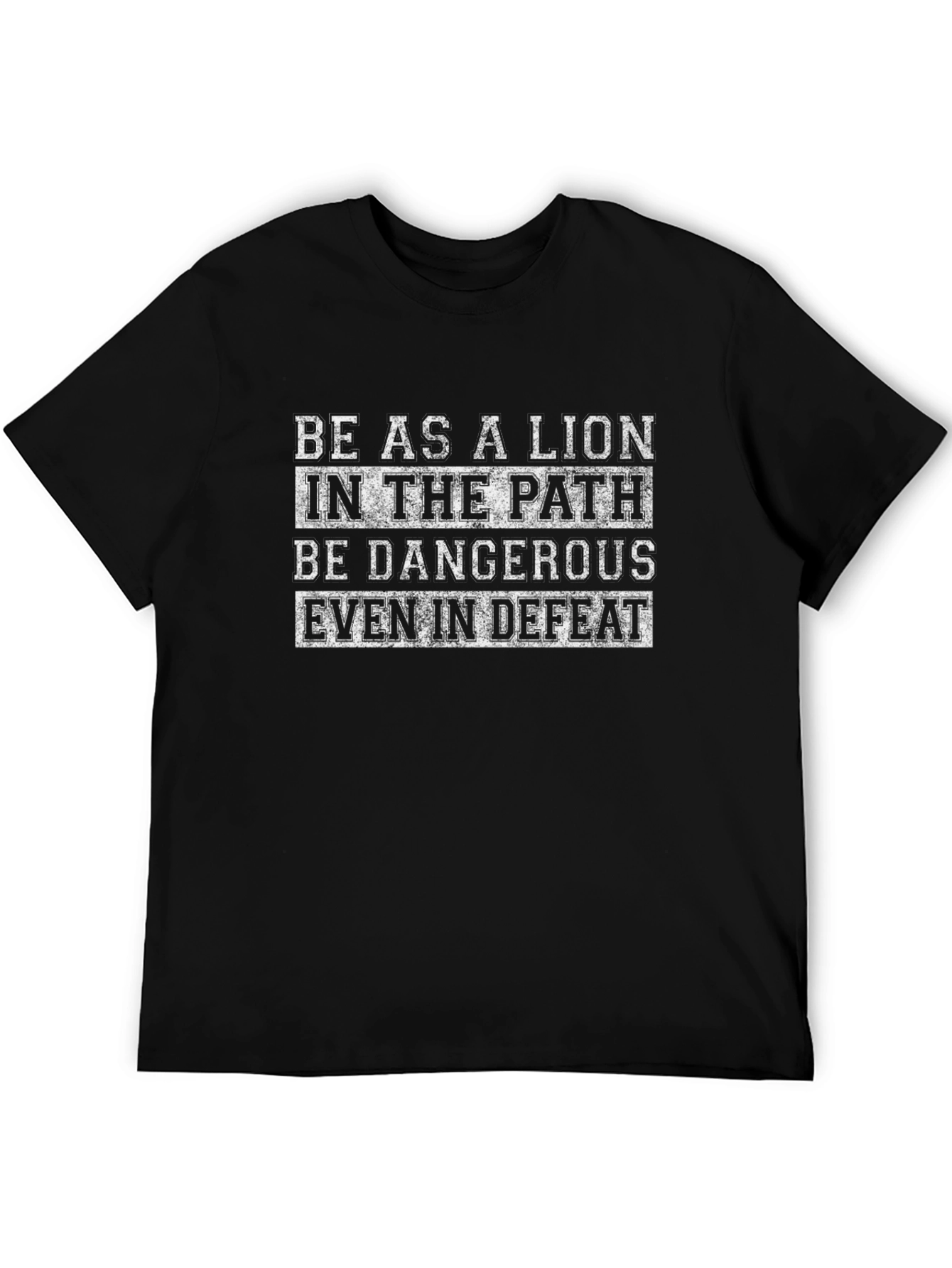 Lion Path Dangerous Defeat T-Shirt