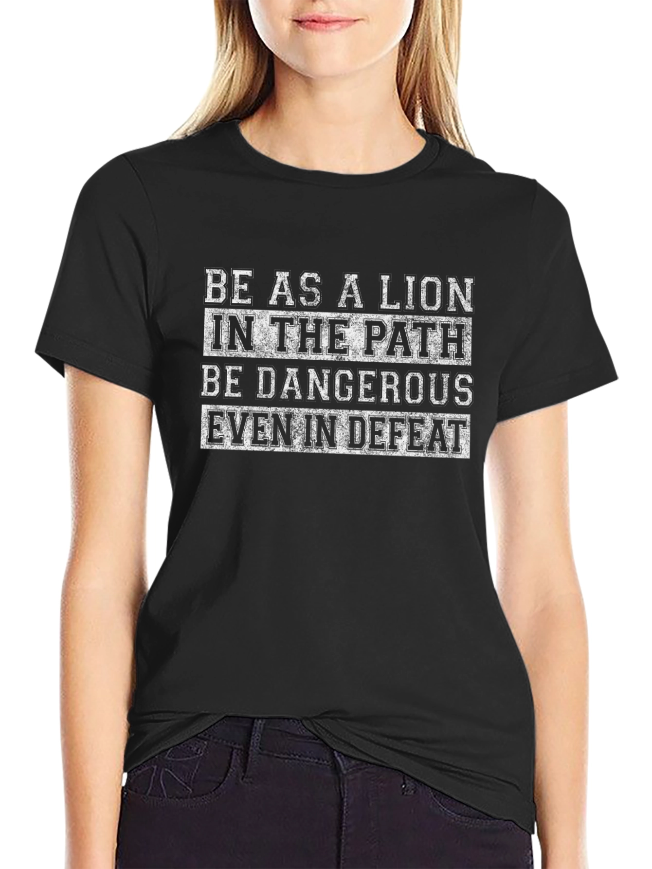 Lion Path Dangerous Defeat T-Shirt
