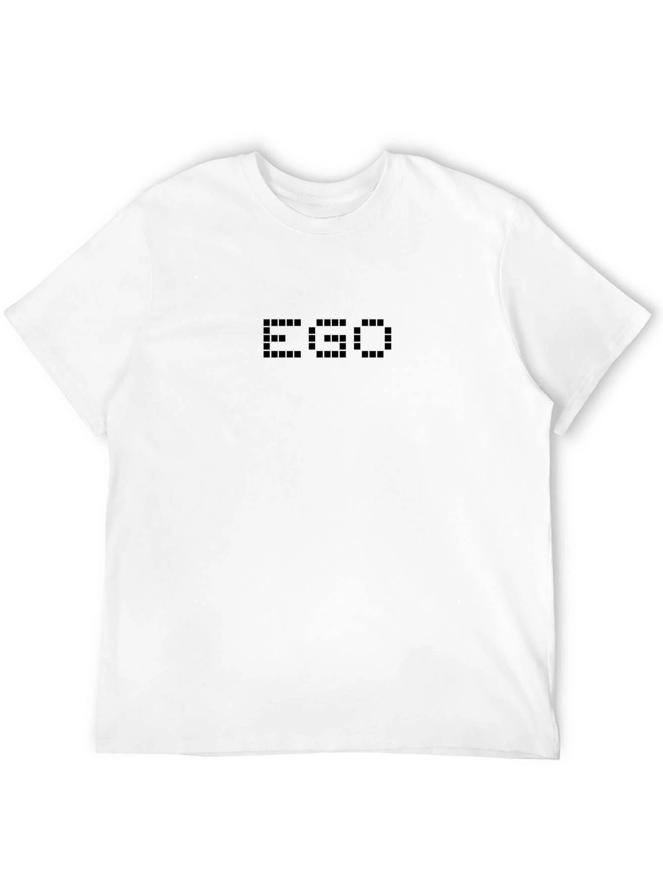 EGO Pixelated Graphic Black T-Shirt