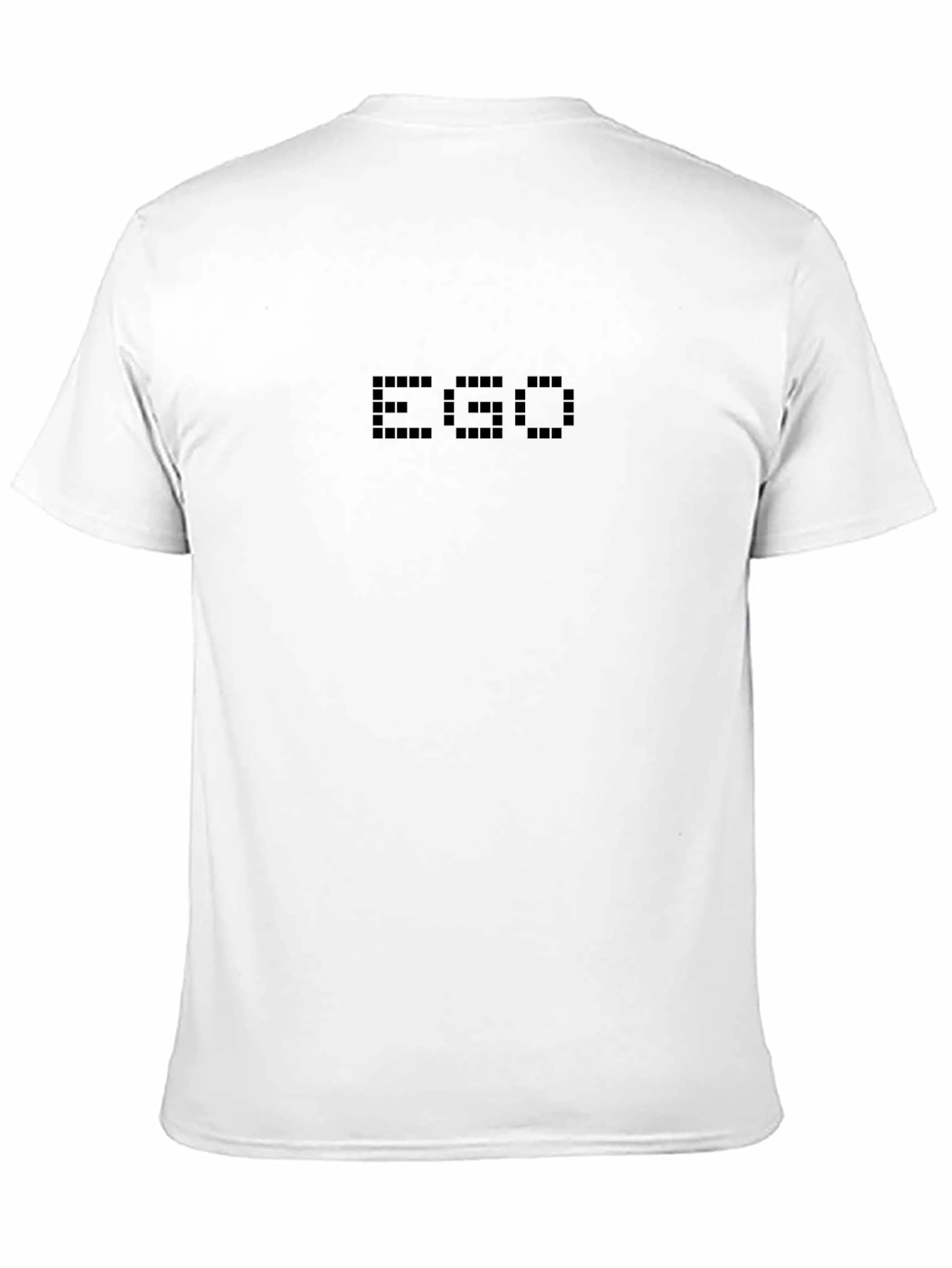 EGO Pixelated Graphic Black T-Shirt
