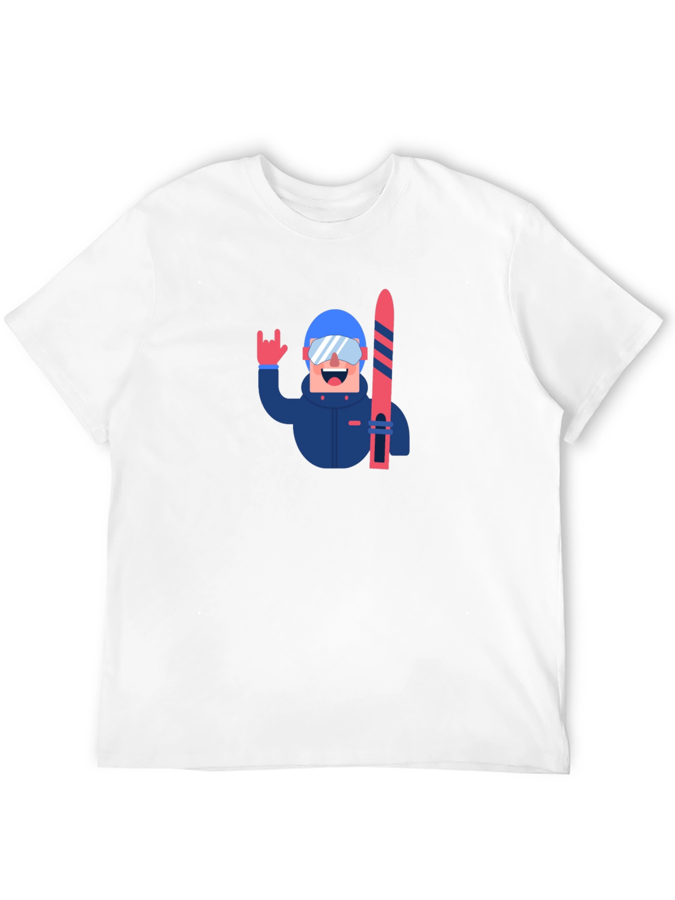 Cool Skiing T-Shirt - Unique Graphic Tee