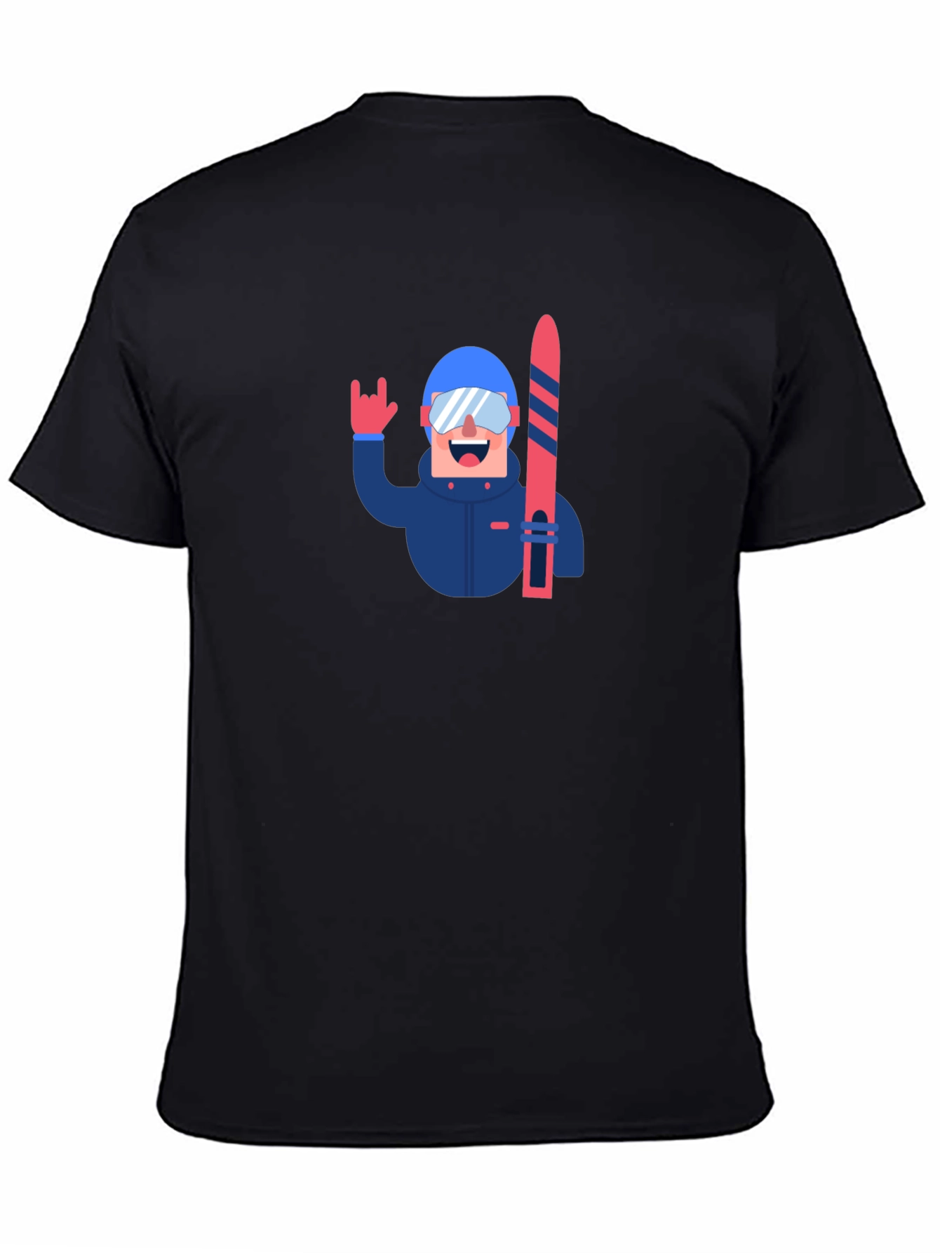 Cool Skiing T-Shirt - Unique Graphic Tee