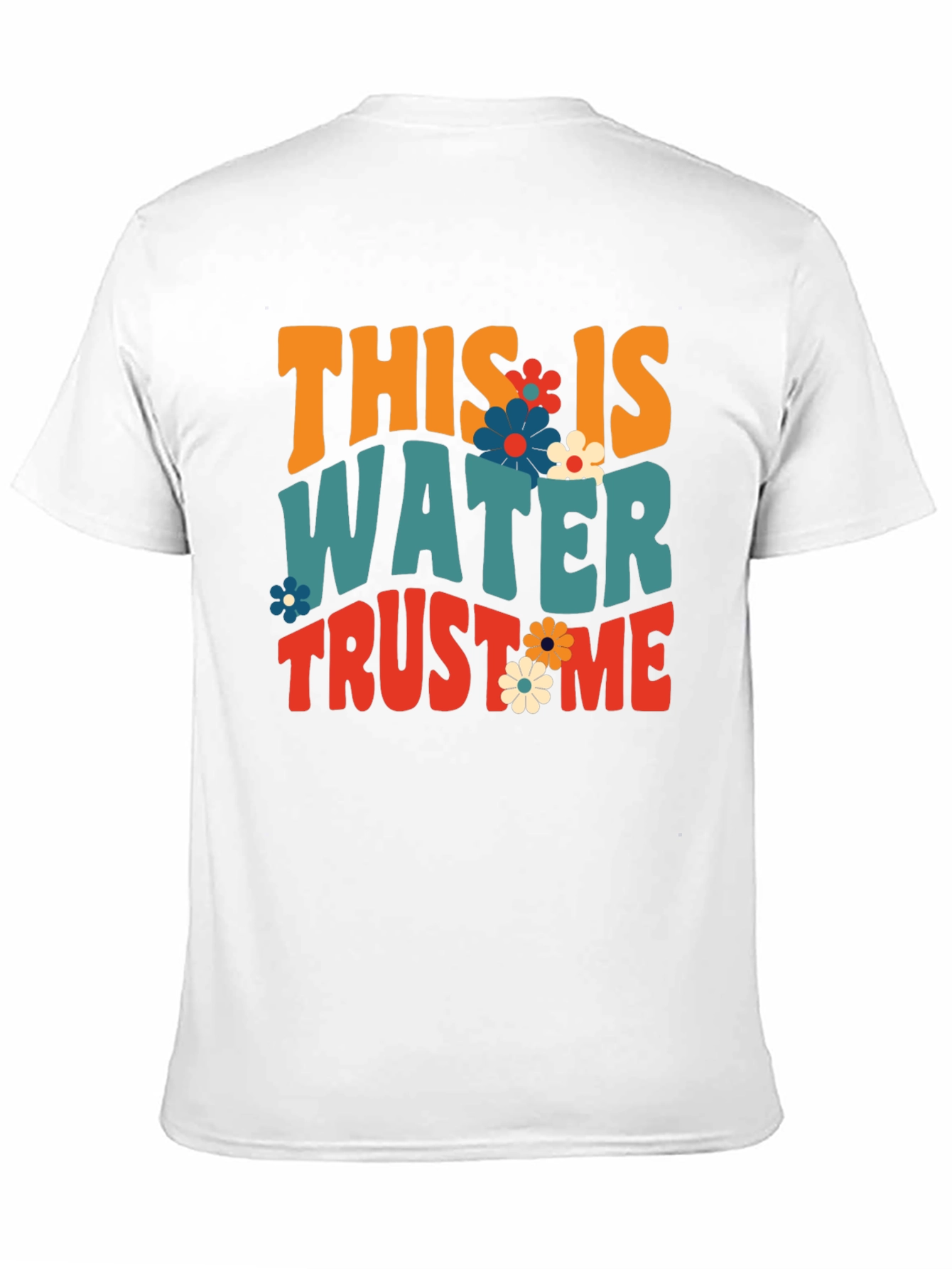 Retro This is Water Trust Me Graphic Tee