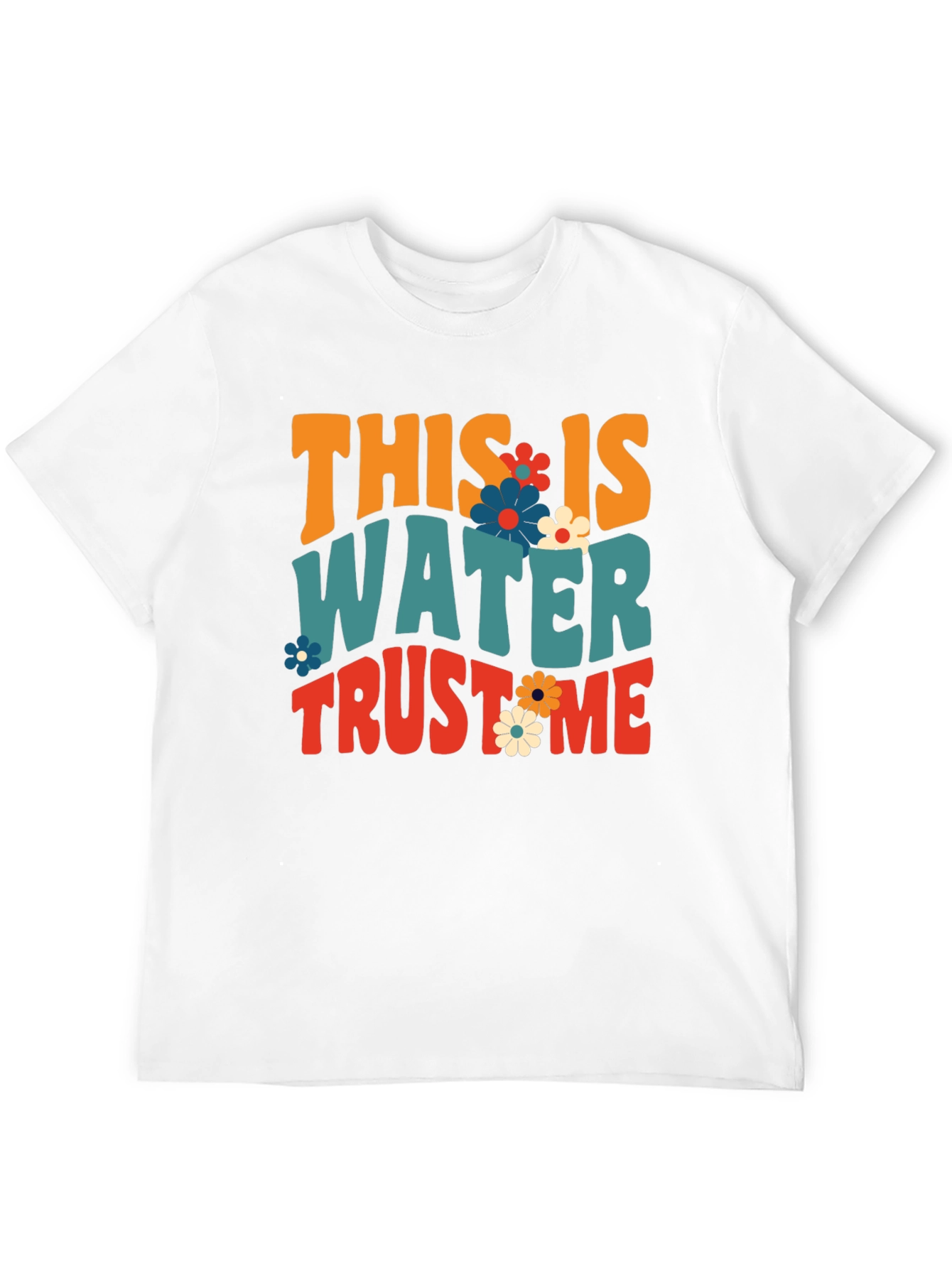 Retro This is Water Trust Me Graphic Tee