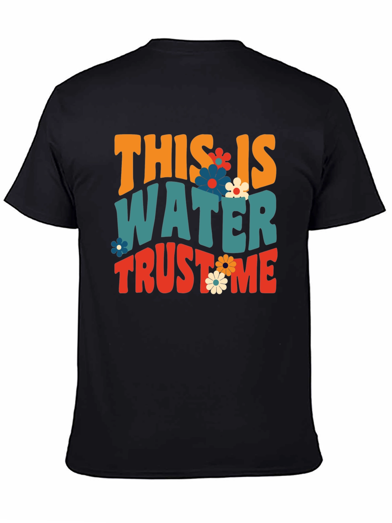 Retro This is Water Trust Me Graphic Tee