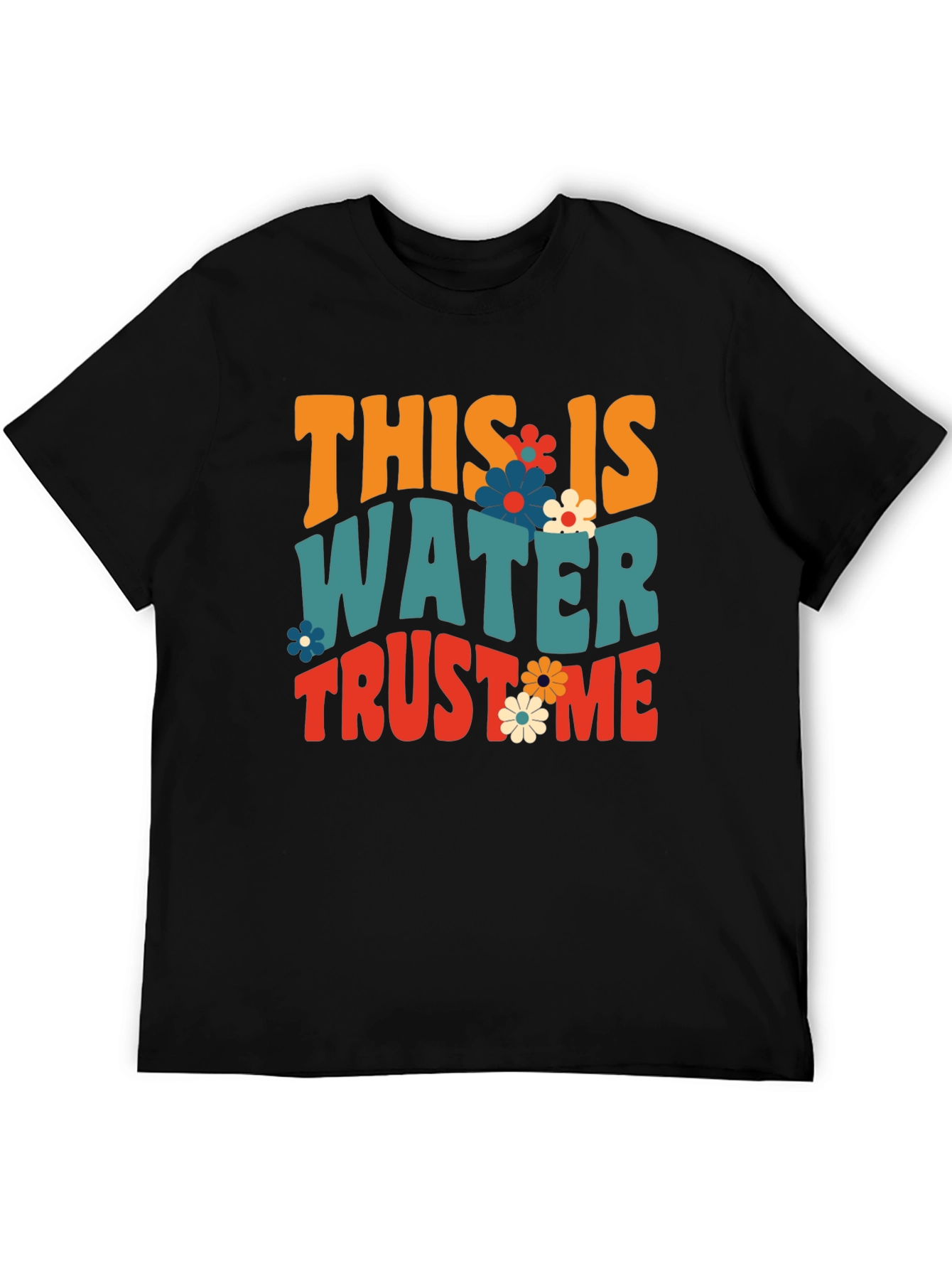 Retro This is Water Trust Me Graphic Tee