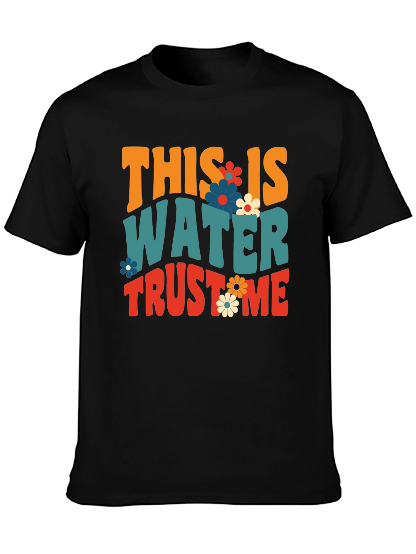 Retro This is Water Trust Me Graphic Tee