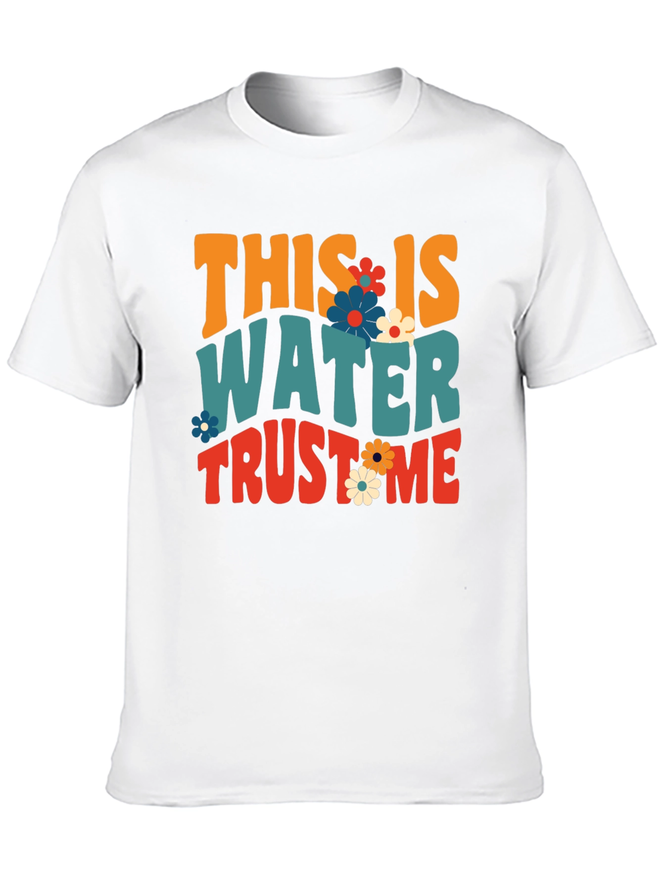 Retro This is Water Trust Me Graphic Tee