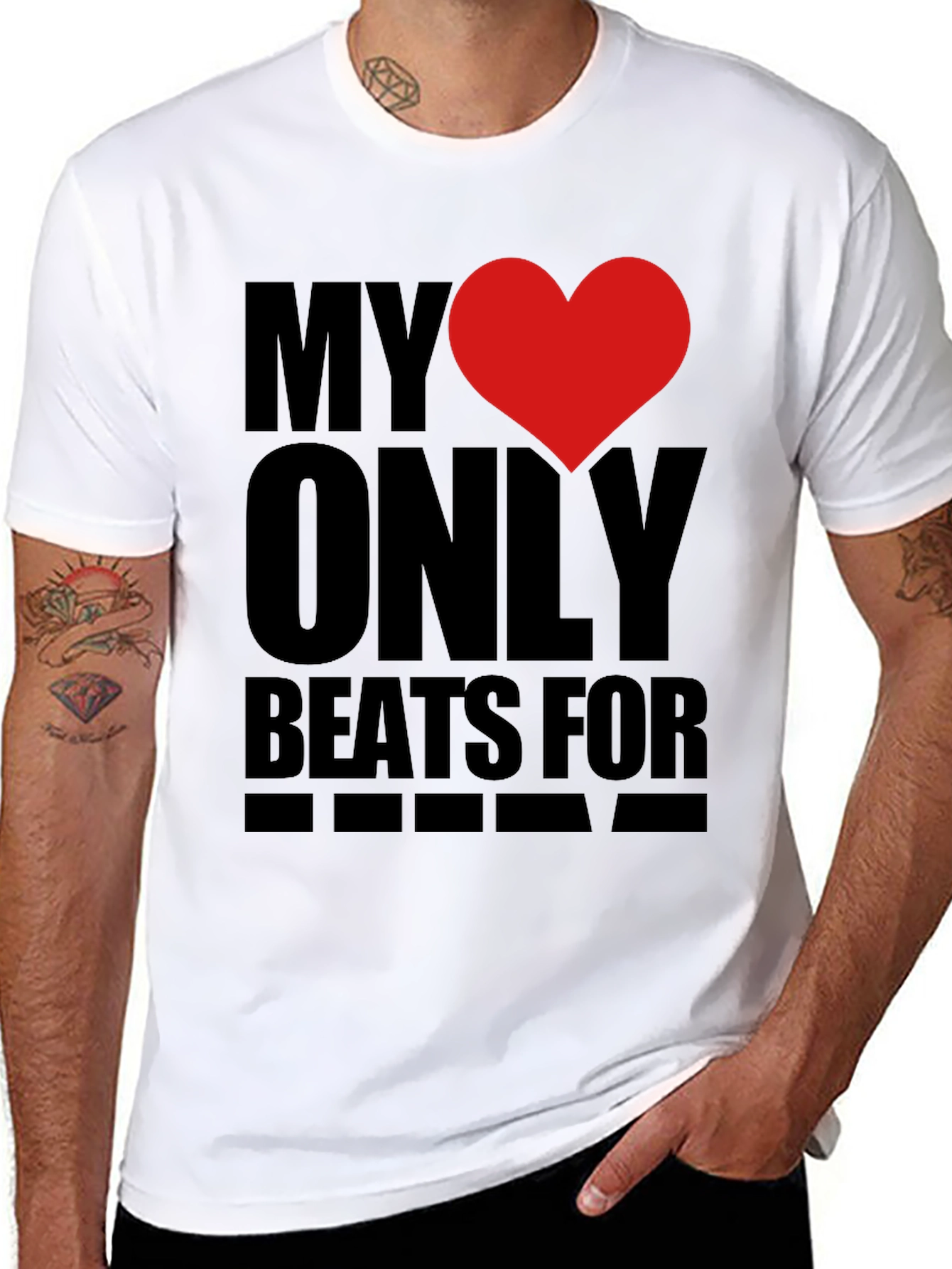 My Heart Only Beats For... Graphic Tee