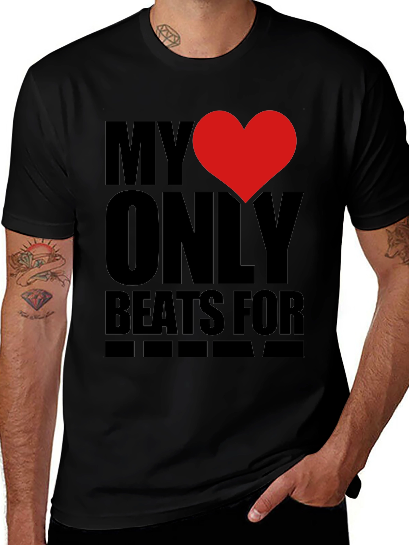 My Heart Only Beats For... Graphic Tee