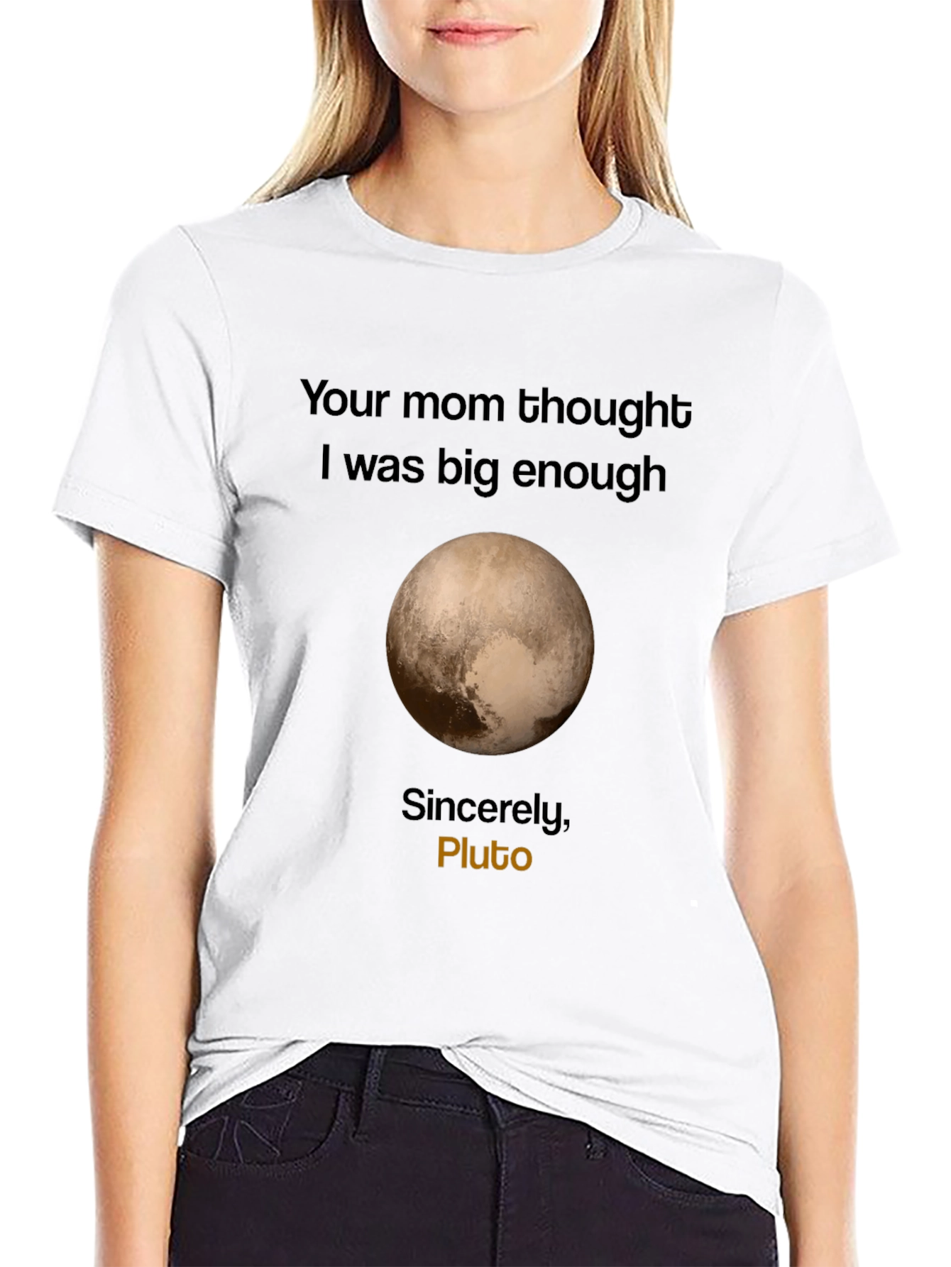 Plutos Revenge T-Shirt - Funny Space Pun Tee