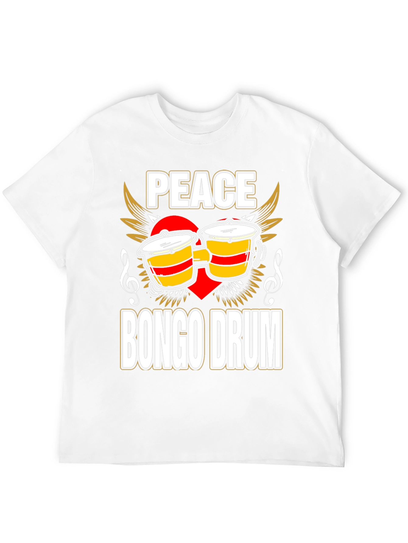 Peace Bongo Drum T-Shirt