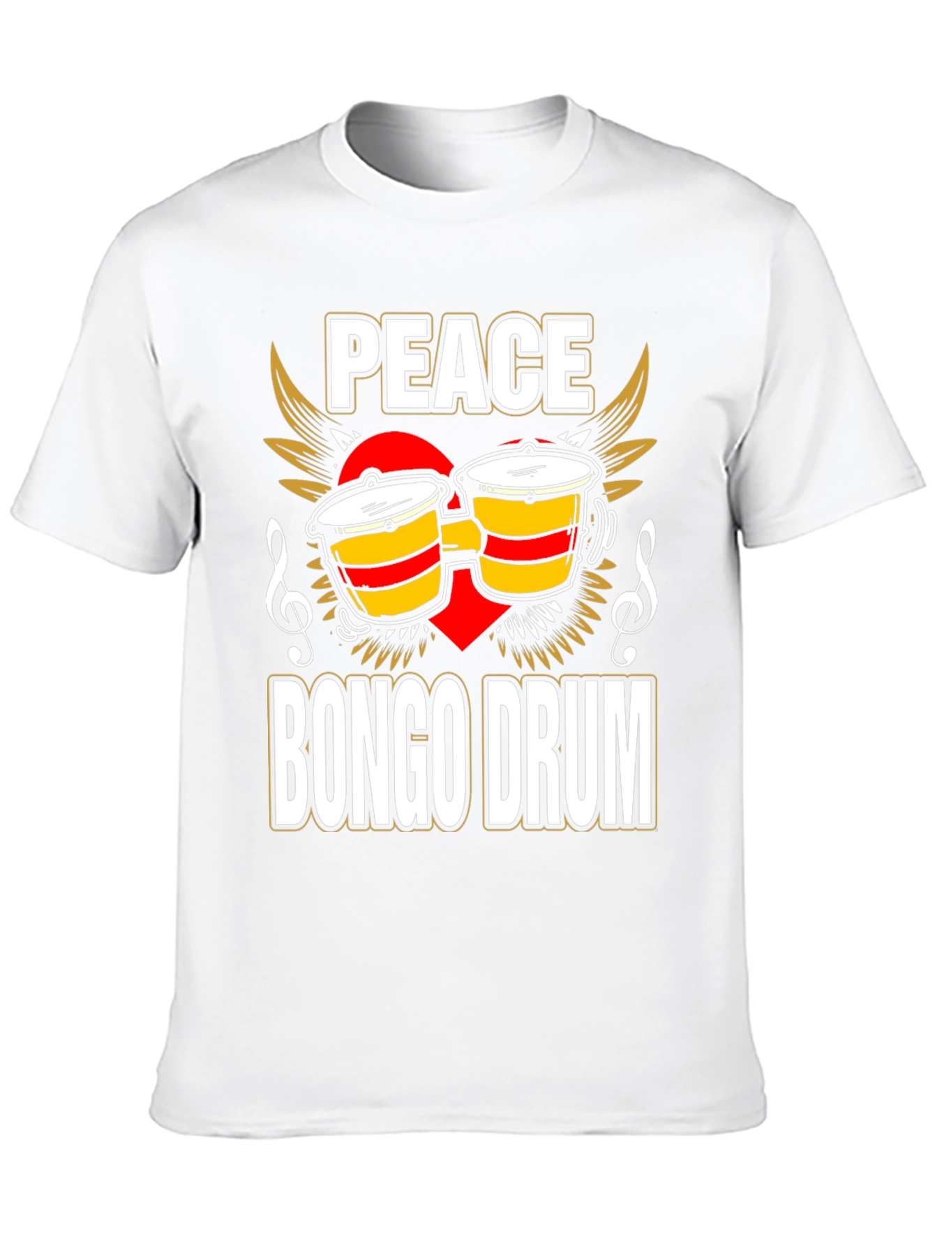 Peace Bongo Drum T-Shirt