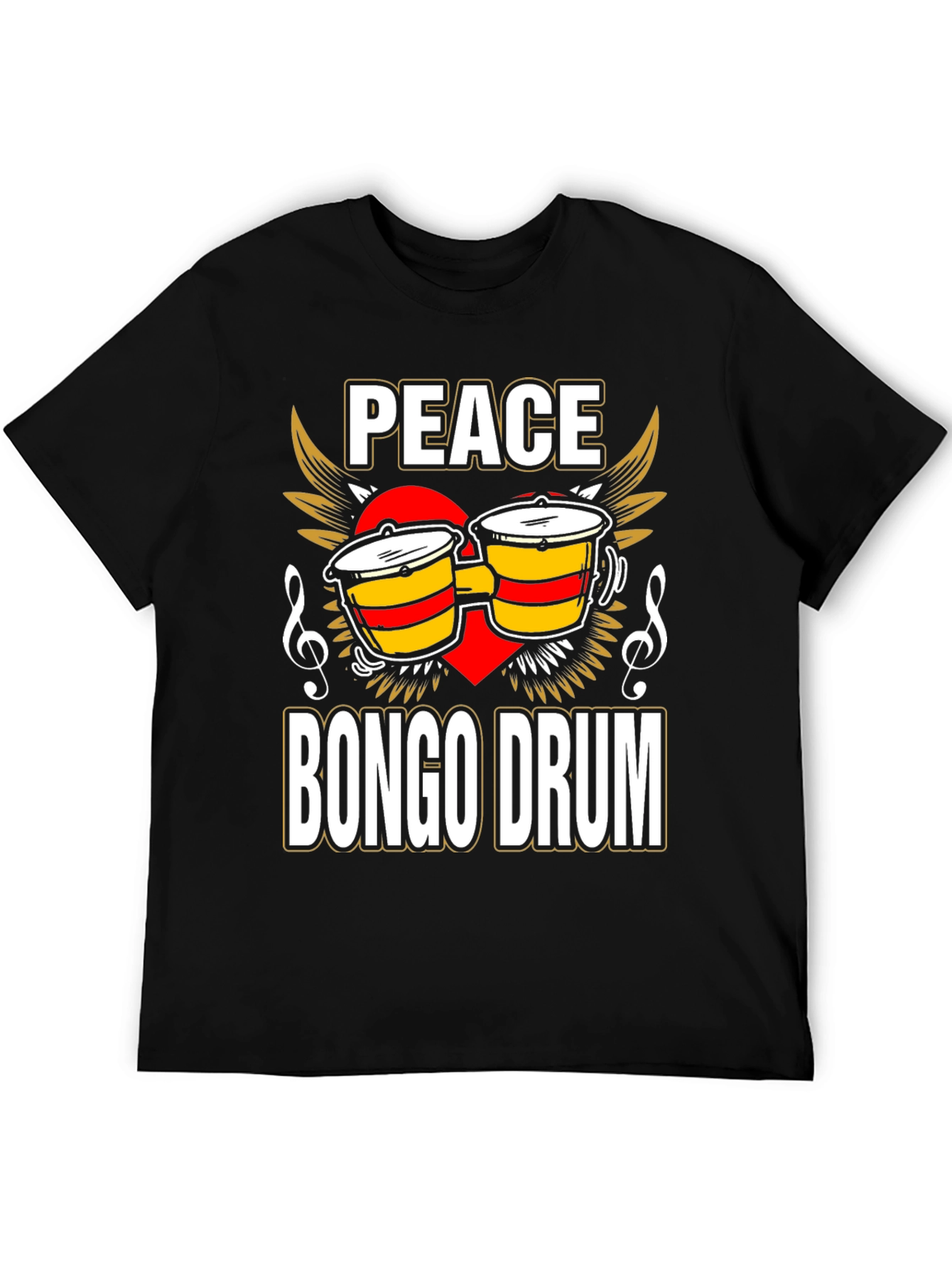 Peace Bongo Drum T-Shirt