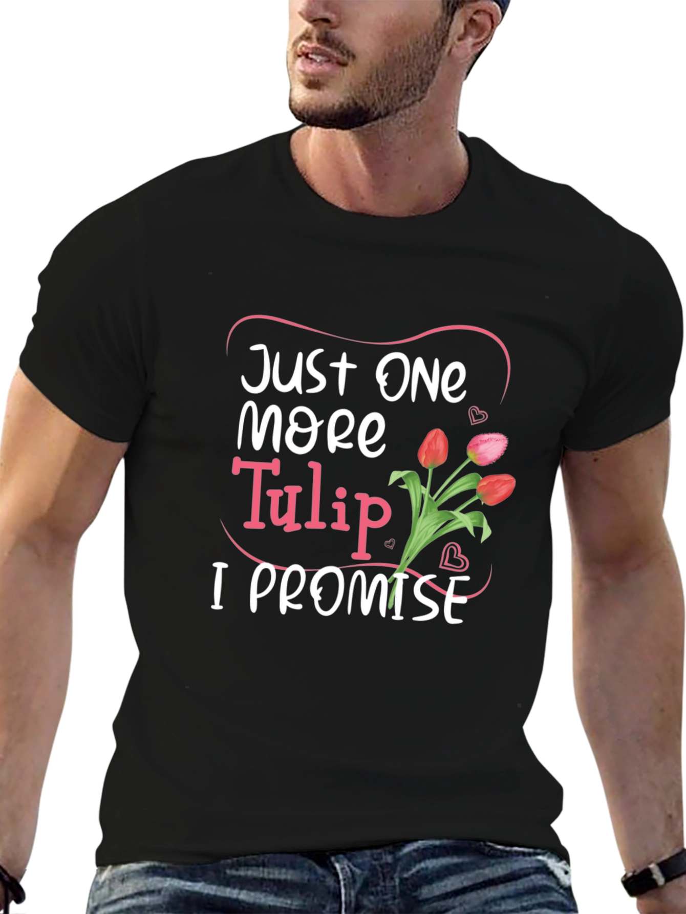 Just One More Tulip Graphic Tee