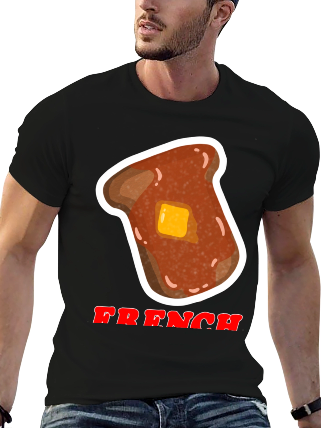 French Toast Graphic Tee - Breakfast Lovers T-Shirt