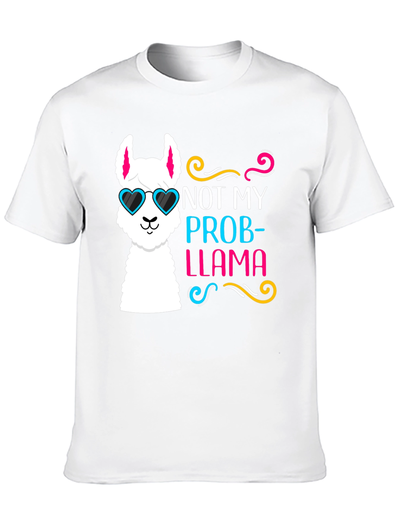 Not My Prob-Llama T-Shirt Funny Llama Tee