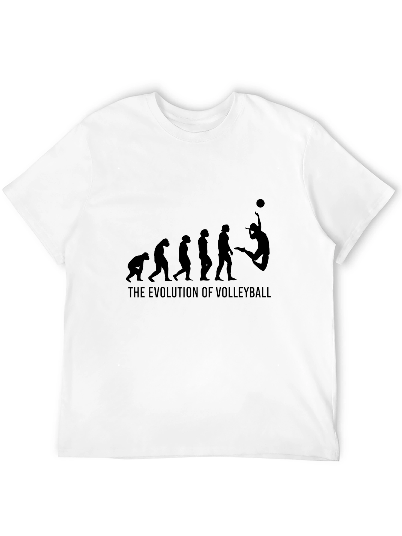 Evolution of Volleyball Graphic Tee