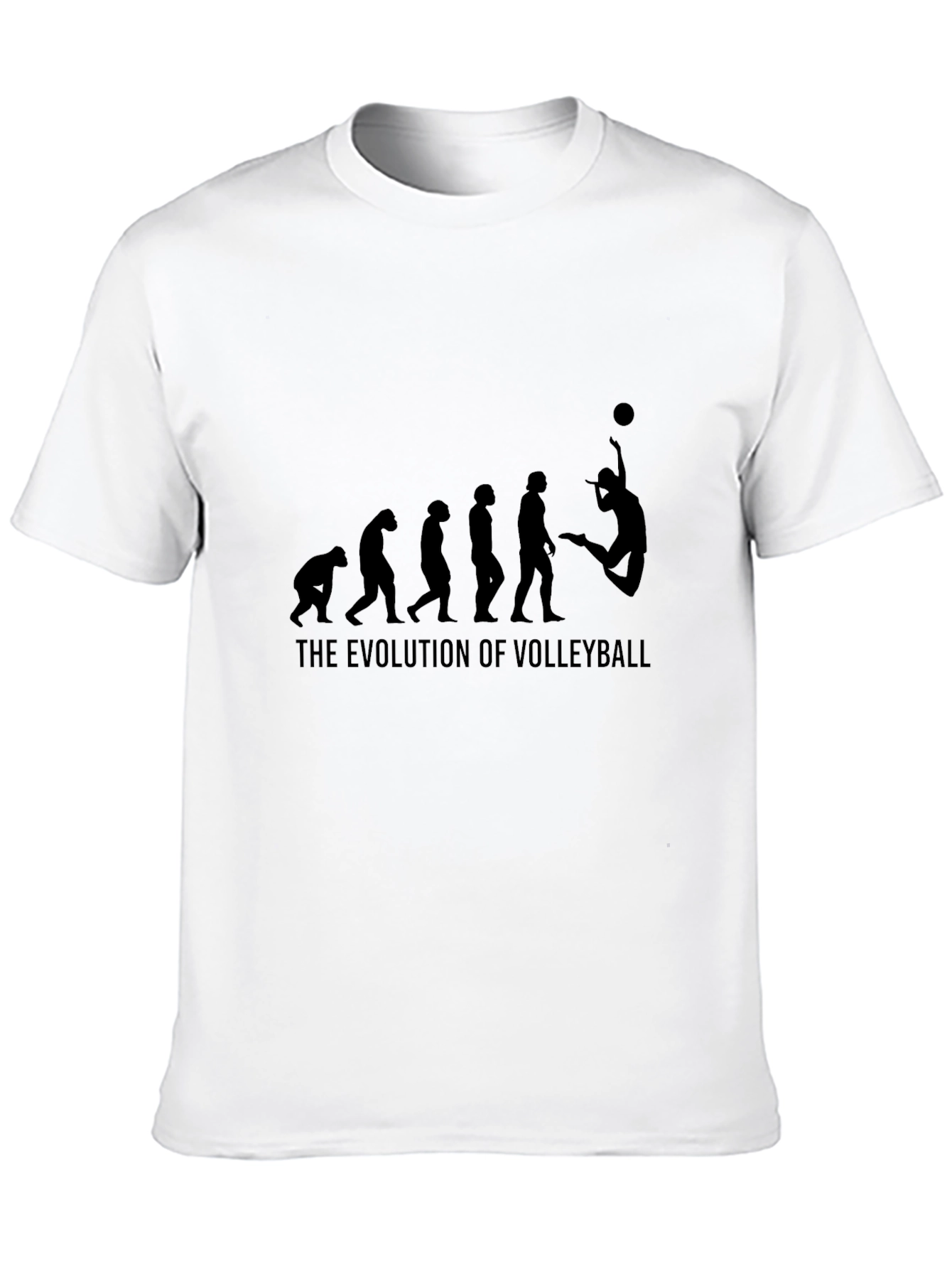 Evolution of Volleyball Graphic Tee