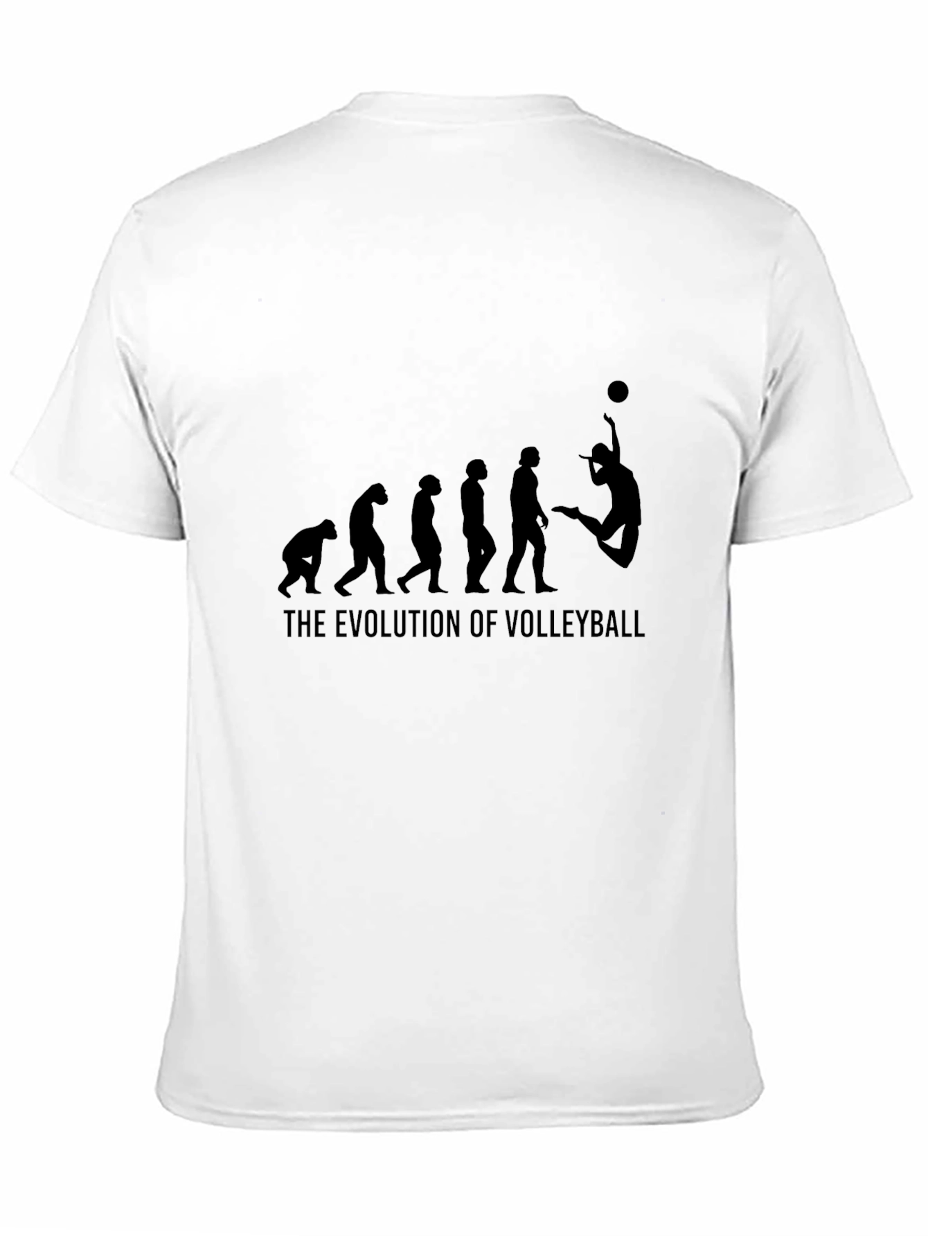 Evolution of Volleyball Graphic Tee