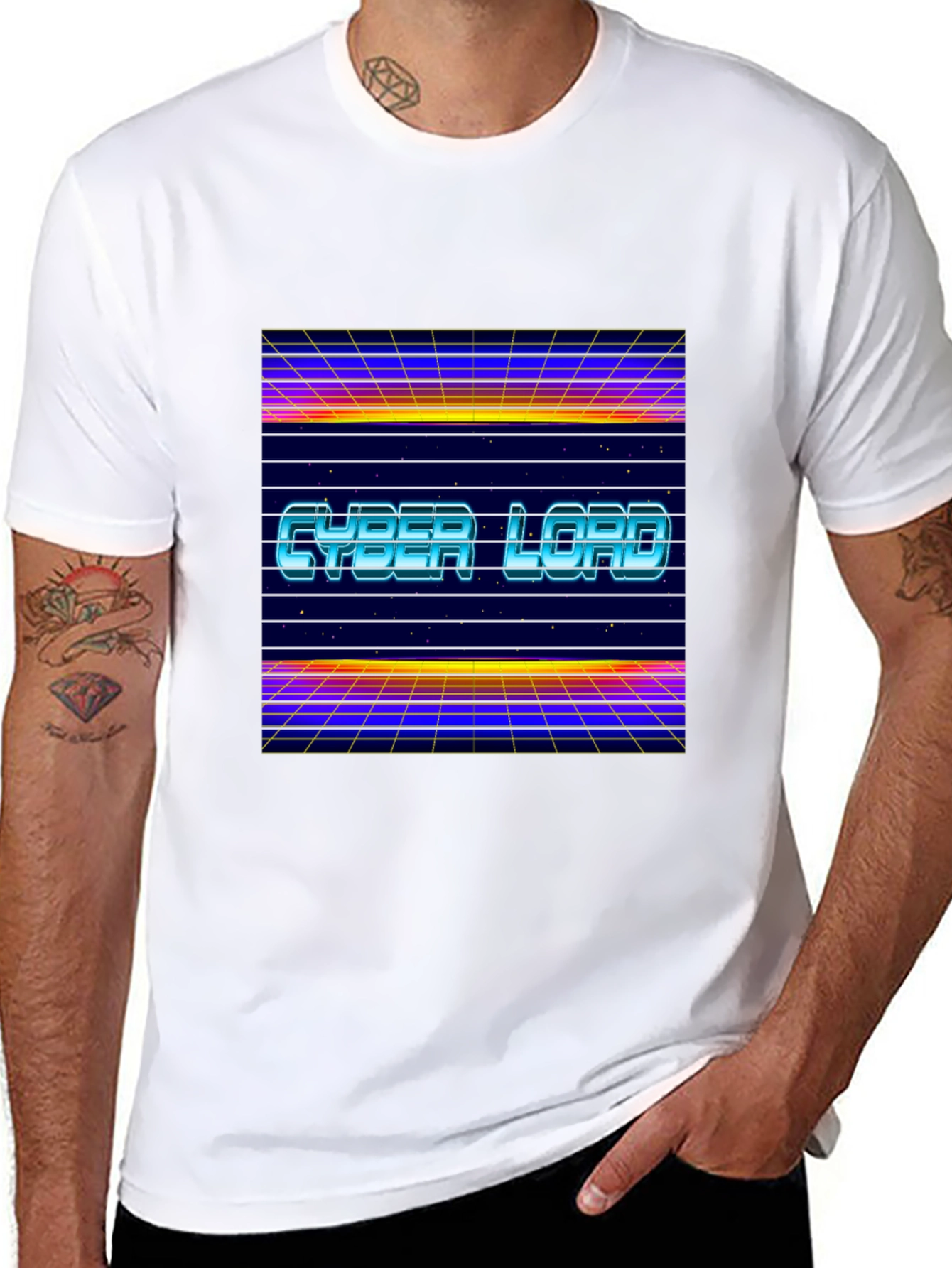 Cyber Lord Retro T-Shirt
