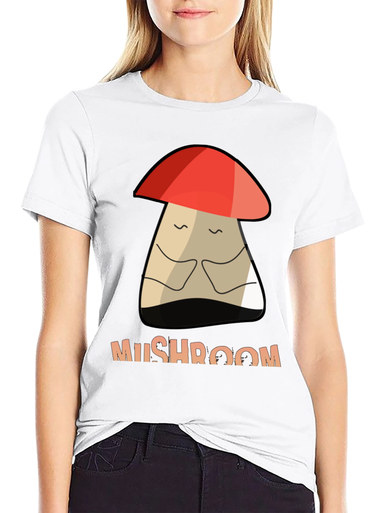 Mushroom Graphic Tee - Unisex Cotton T-Shirt