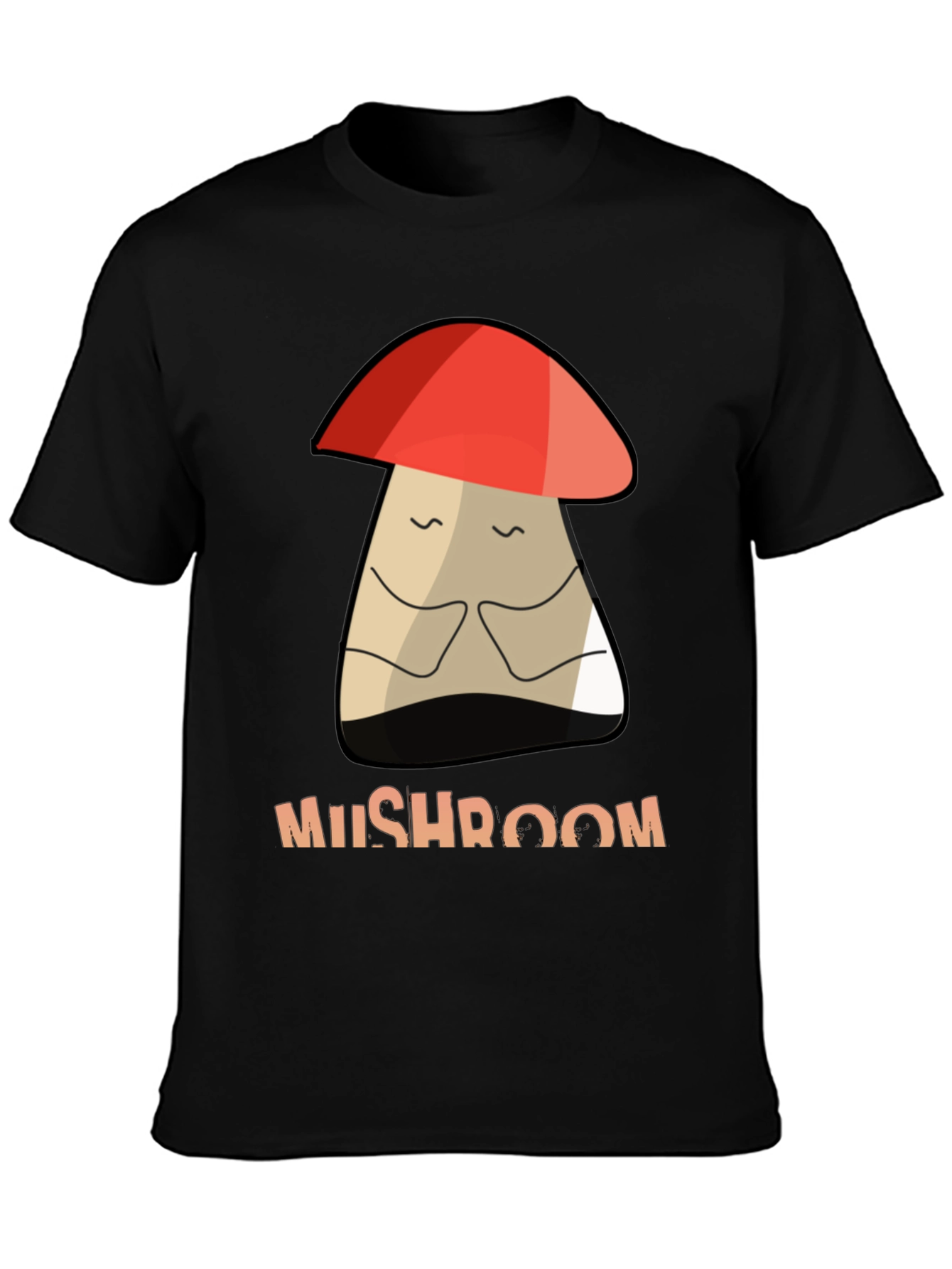 Mushroom Graphic Tee - Unisex Cotton T-Shirt