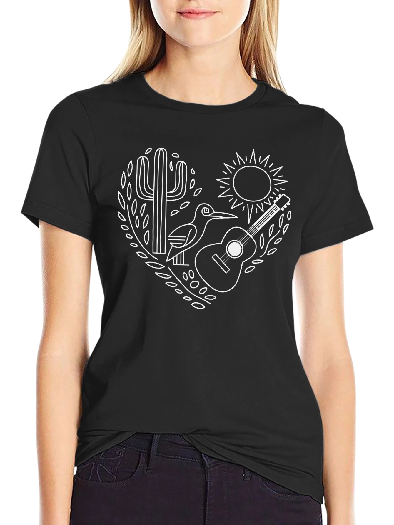 Desert Heart Graphic Tee