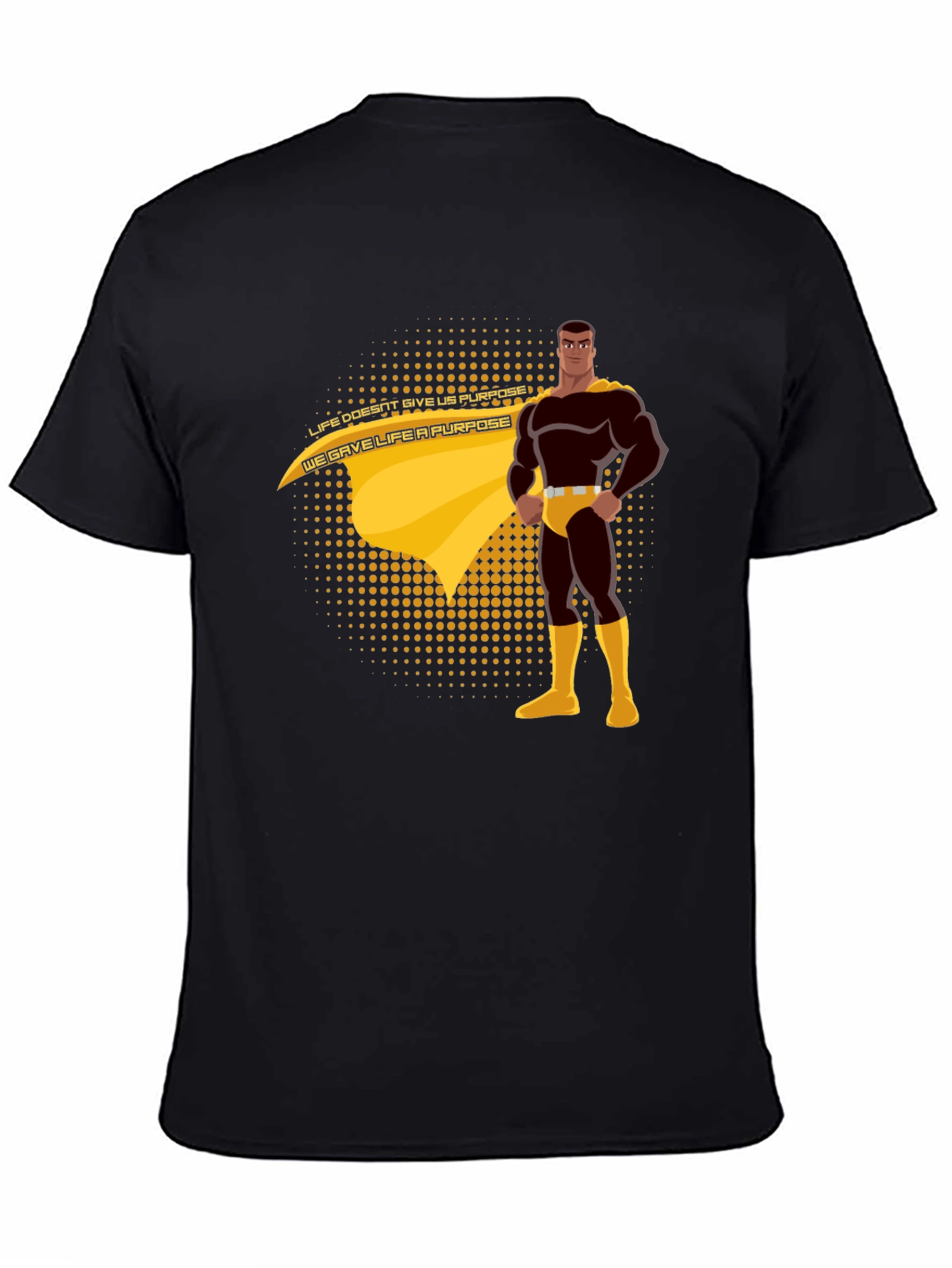 Purpose Driven Superhero Graphic T-Shirt