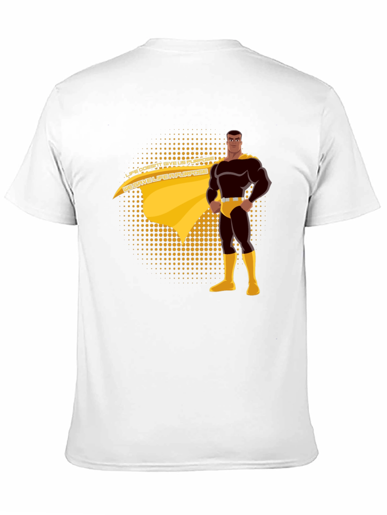 Purpose Driven Superhero Graphic T-Shirt