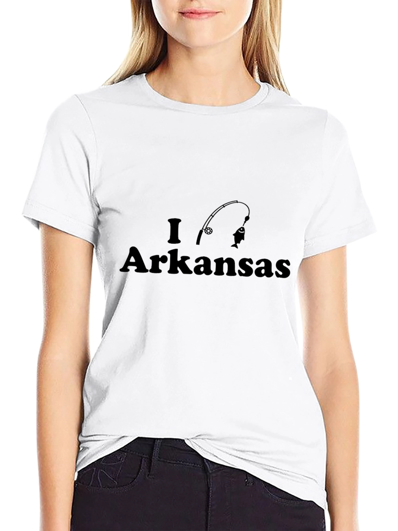 I Heart Arkansas Fishing T-Shirt