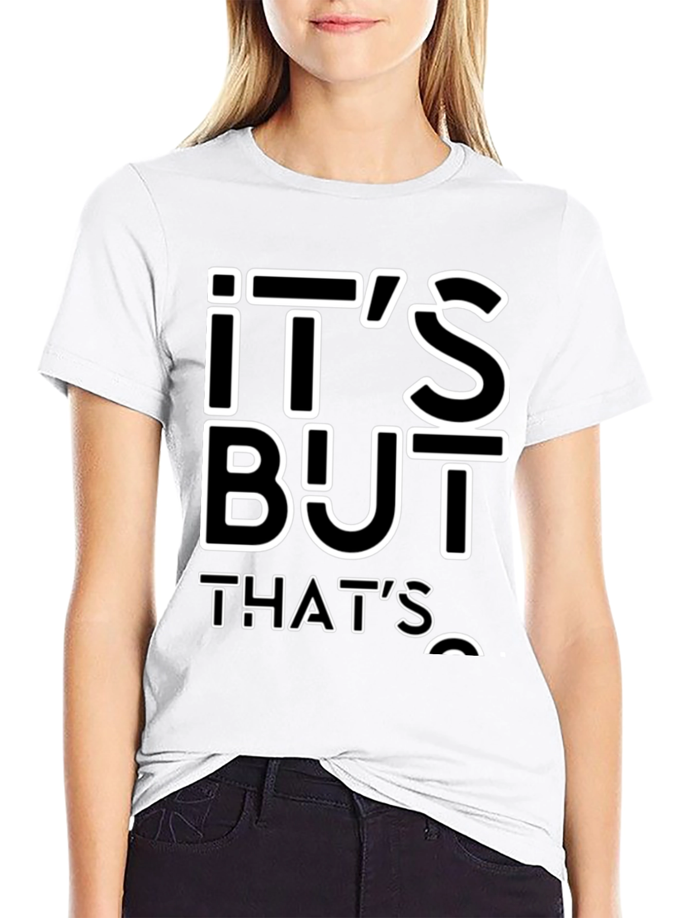 Its All About Thats T-Shirt - Black