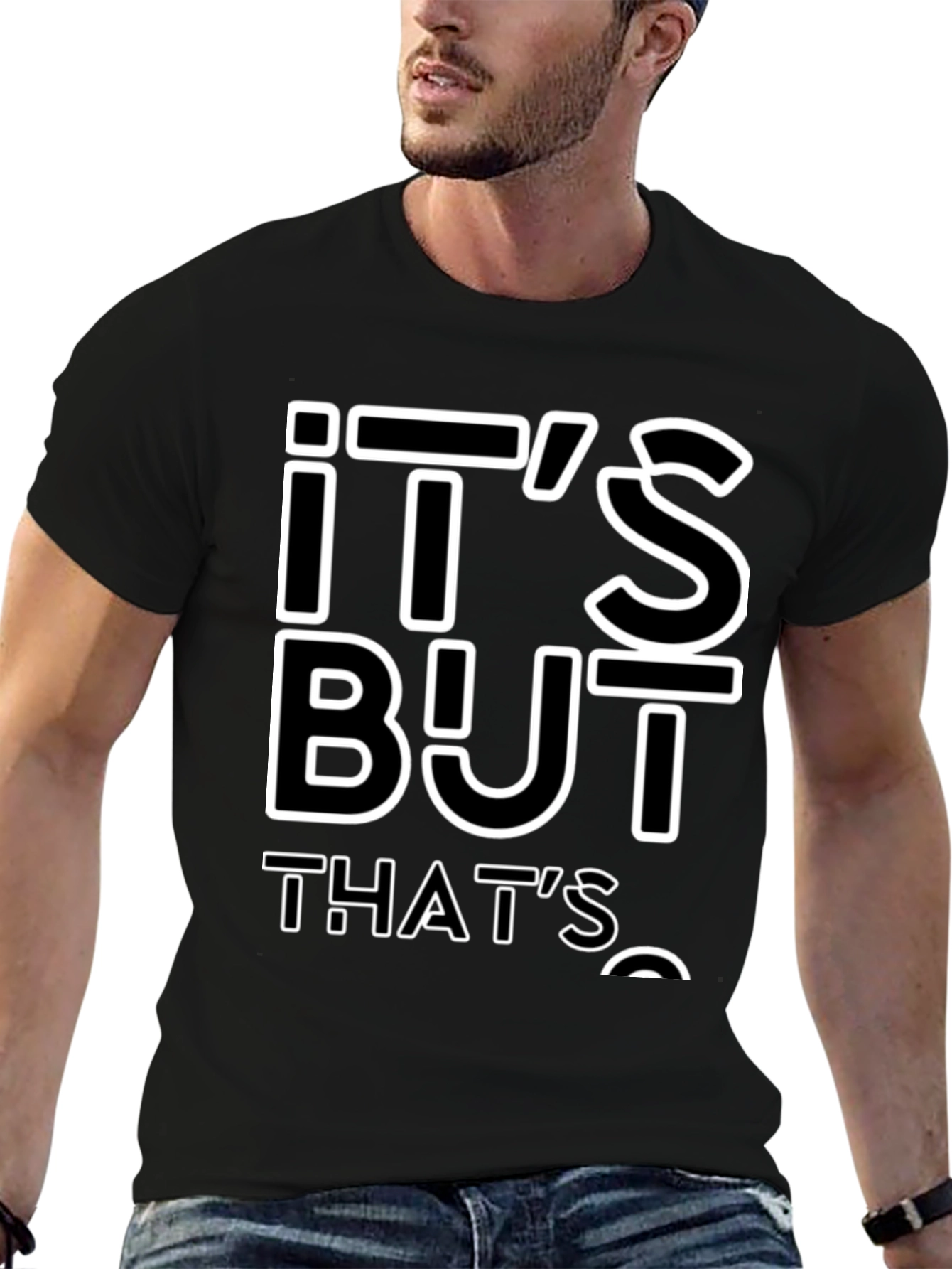 Its All About Thats T-Shirt - Black