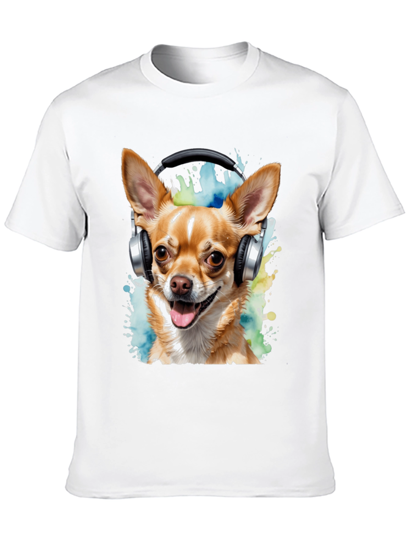 Dog DJ Graphic T-Shirt