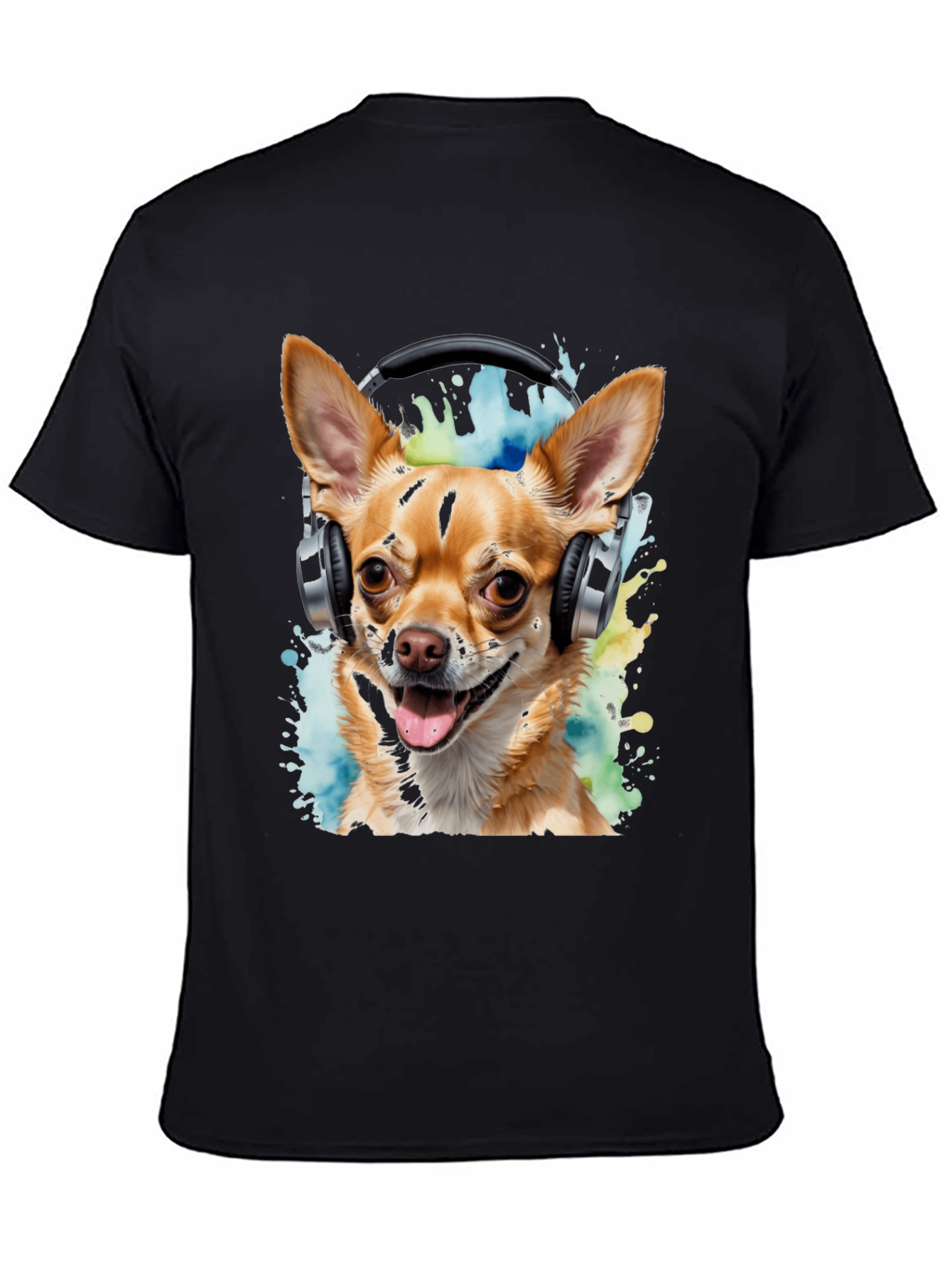 Dog DJ Graphic T-Shirt
