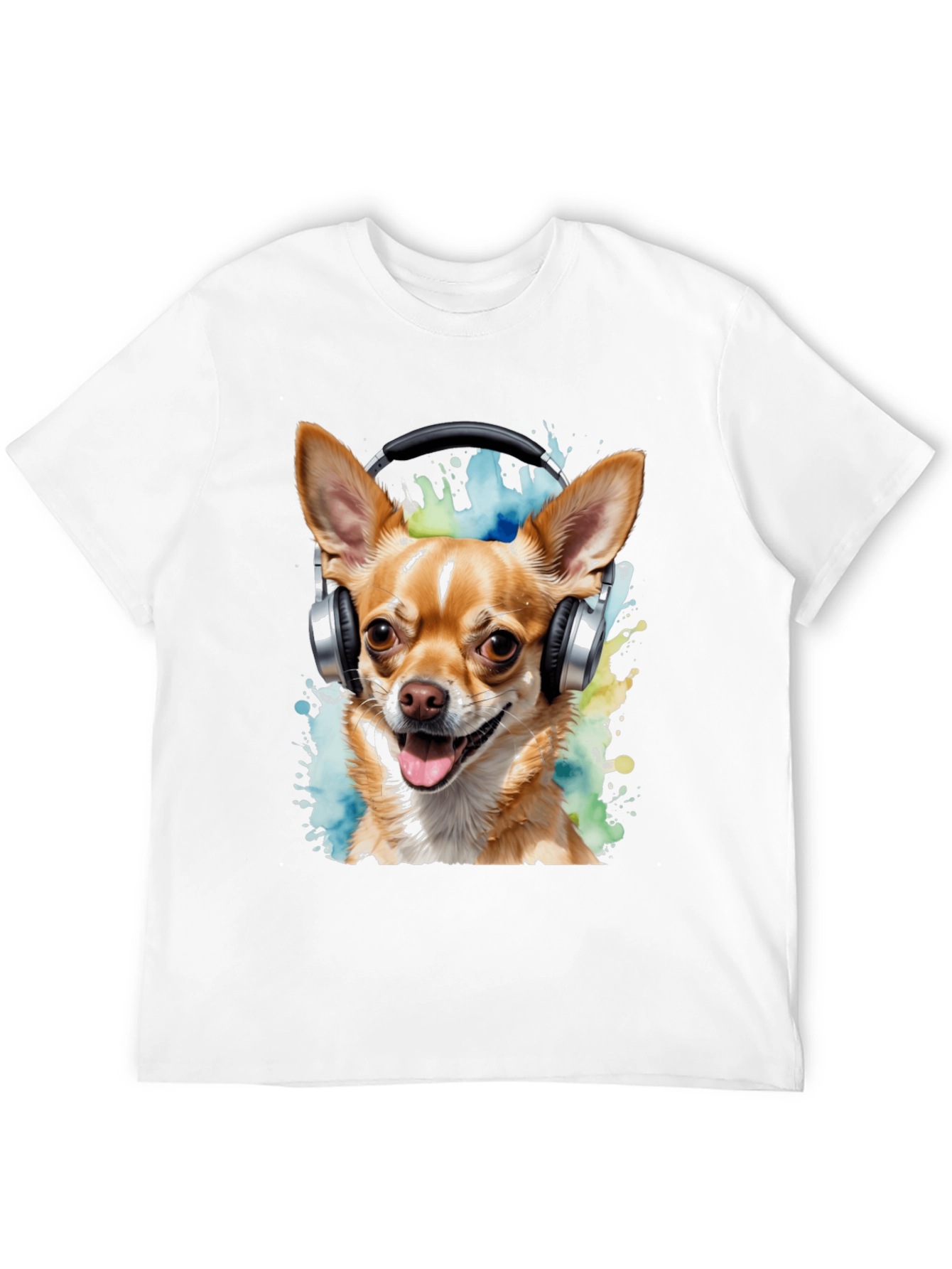 Dog DJ Graphic T-Shirt