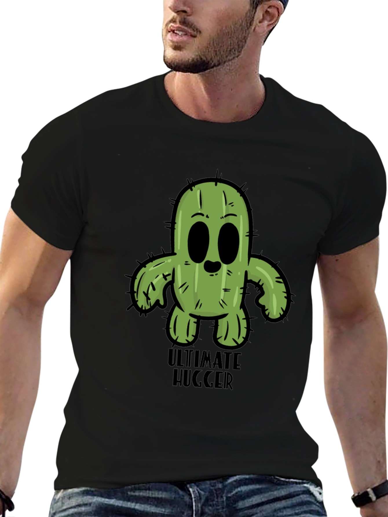 Ultimate Hugger Cactus T-Shirt - Soft & Comfy!