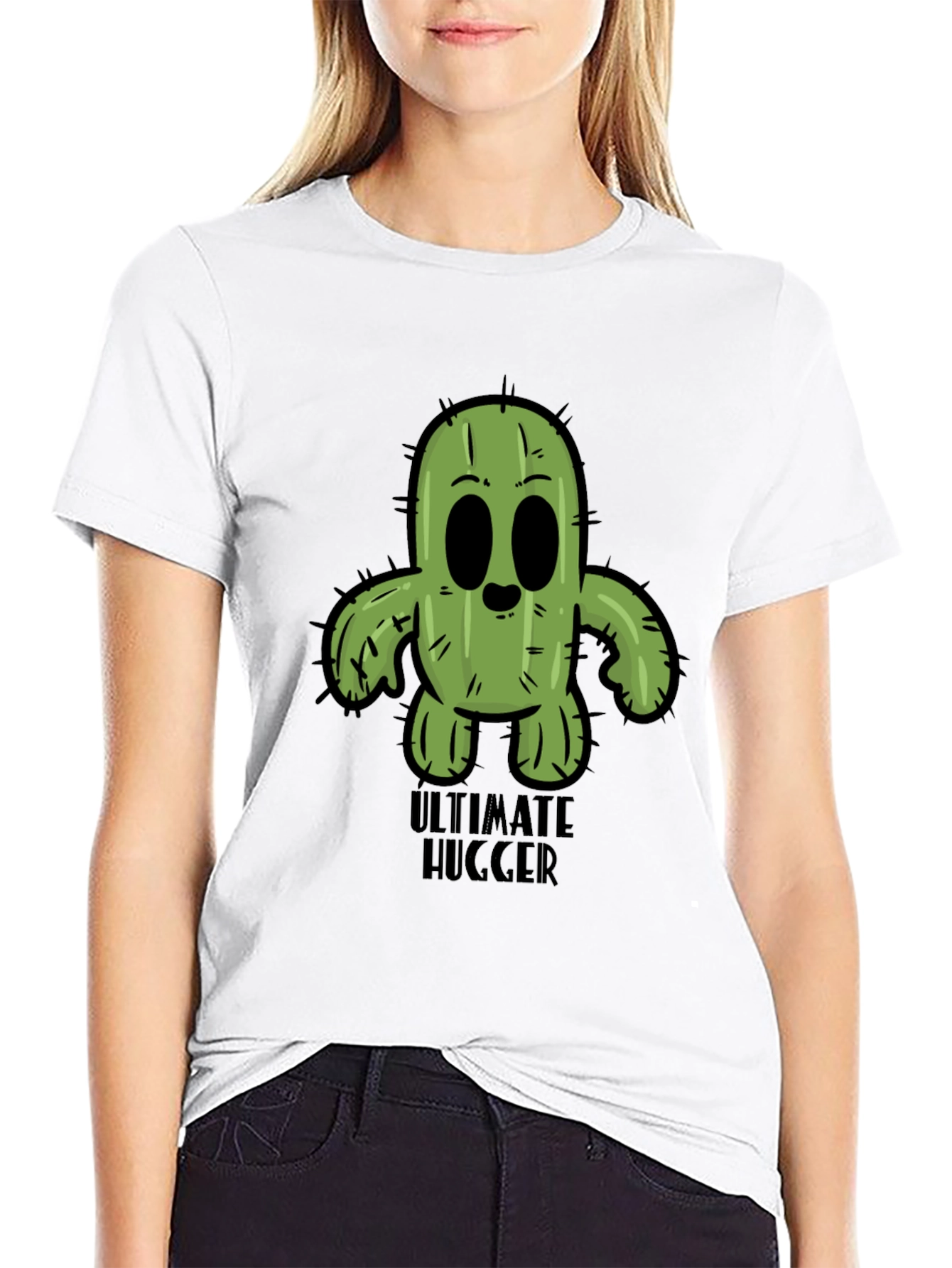 Ultimate Hugger Cactus T-Shirt - Soft & Comfy!